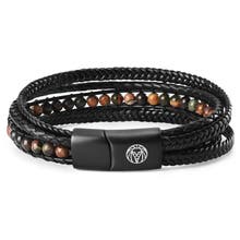 Brown bead bracelets