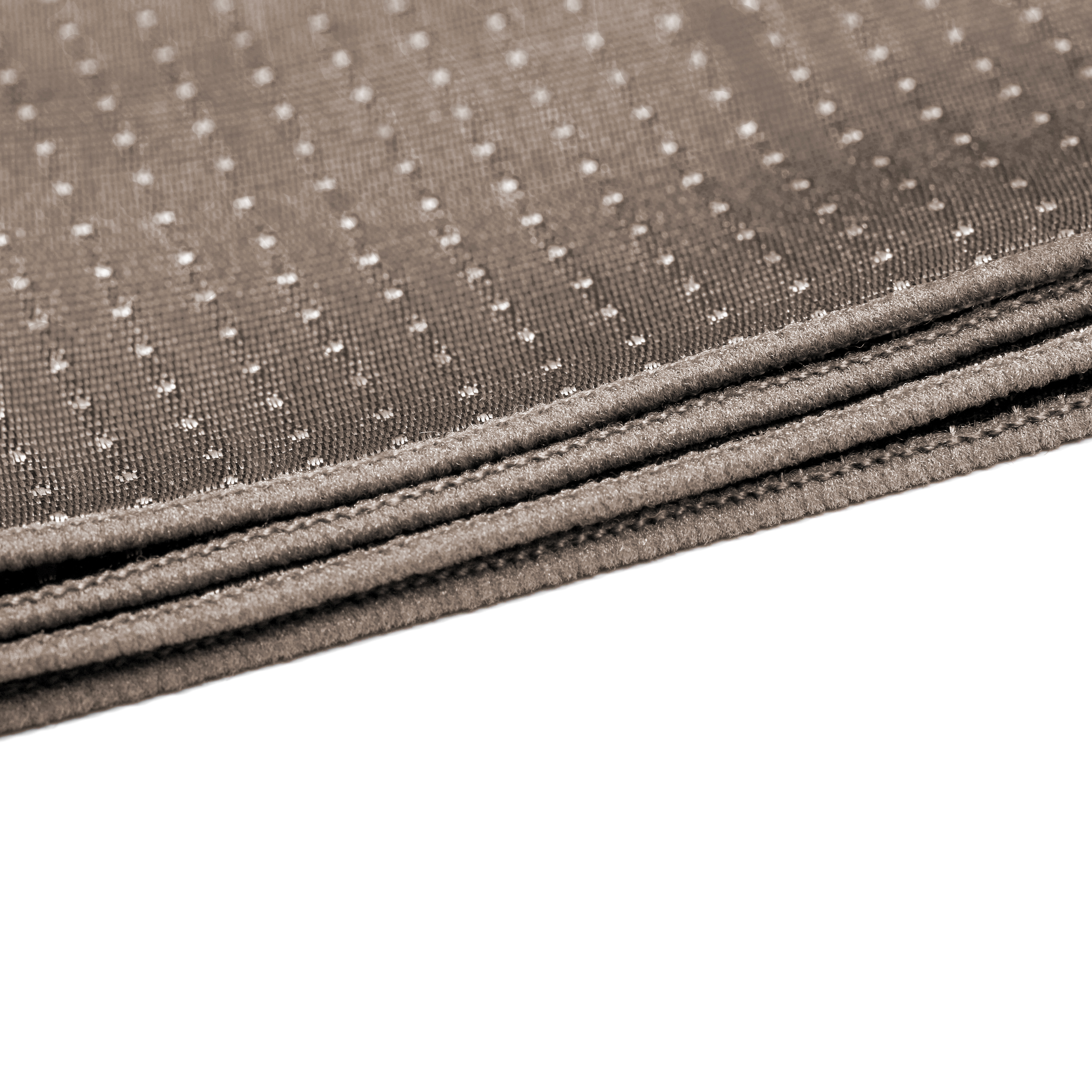 Sand Polka Dot Silk Pocket Square - 2