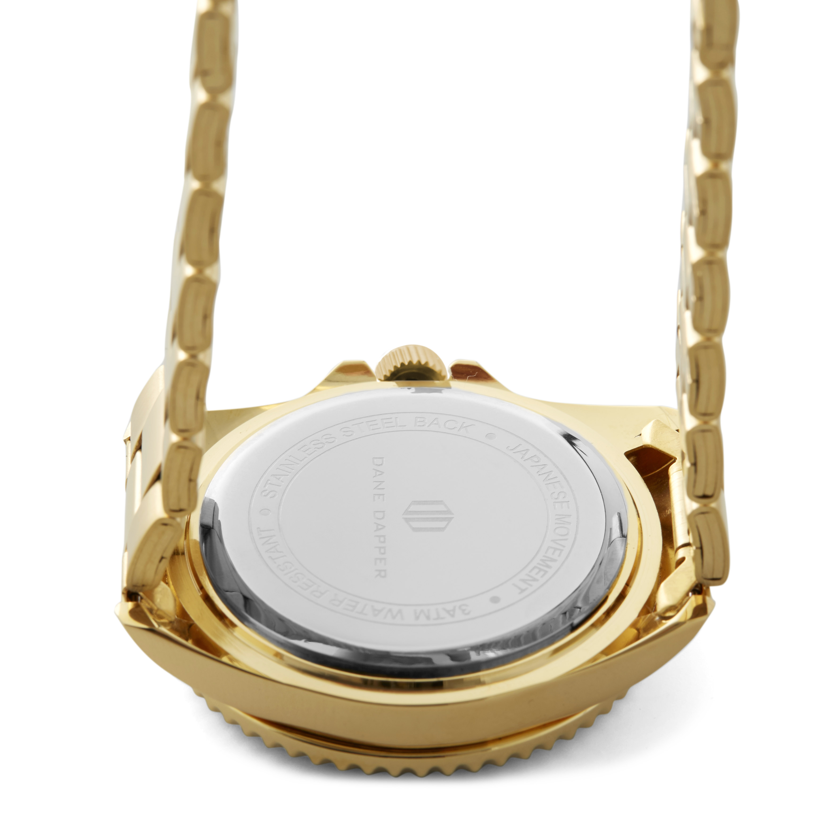 Mornarski sat zlatne boje - 4