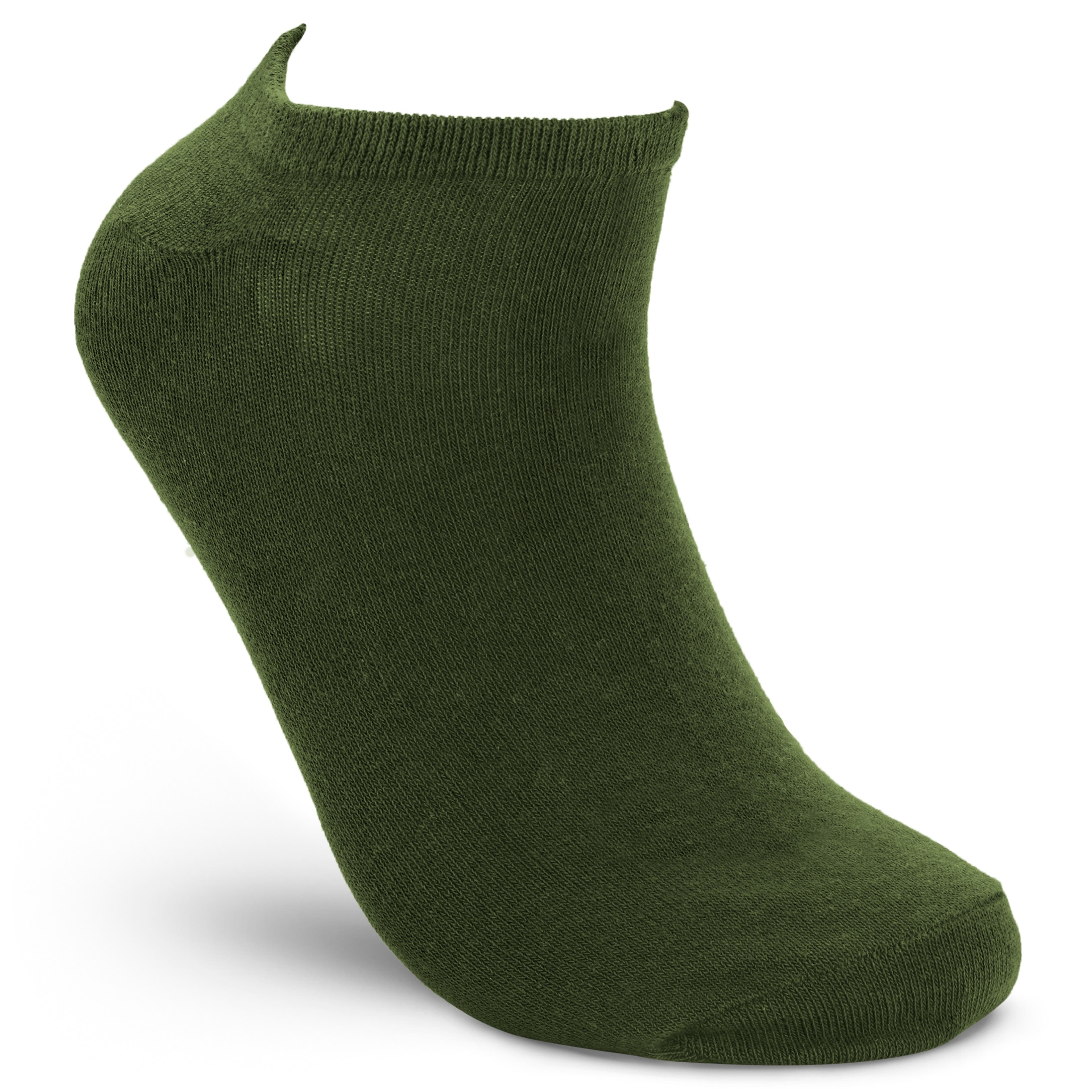 Magnus | Olivgrüne Knöchel-Socken