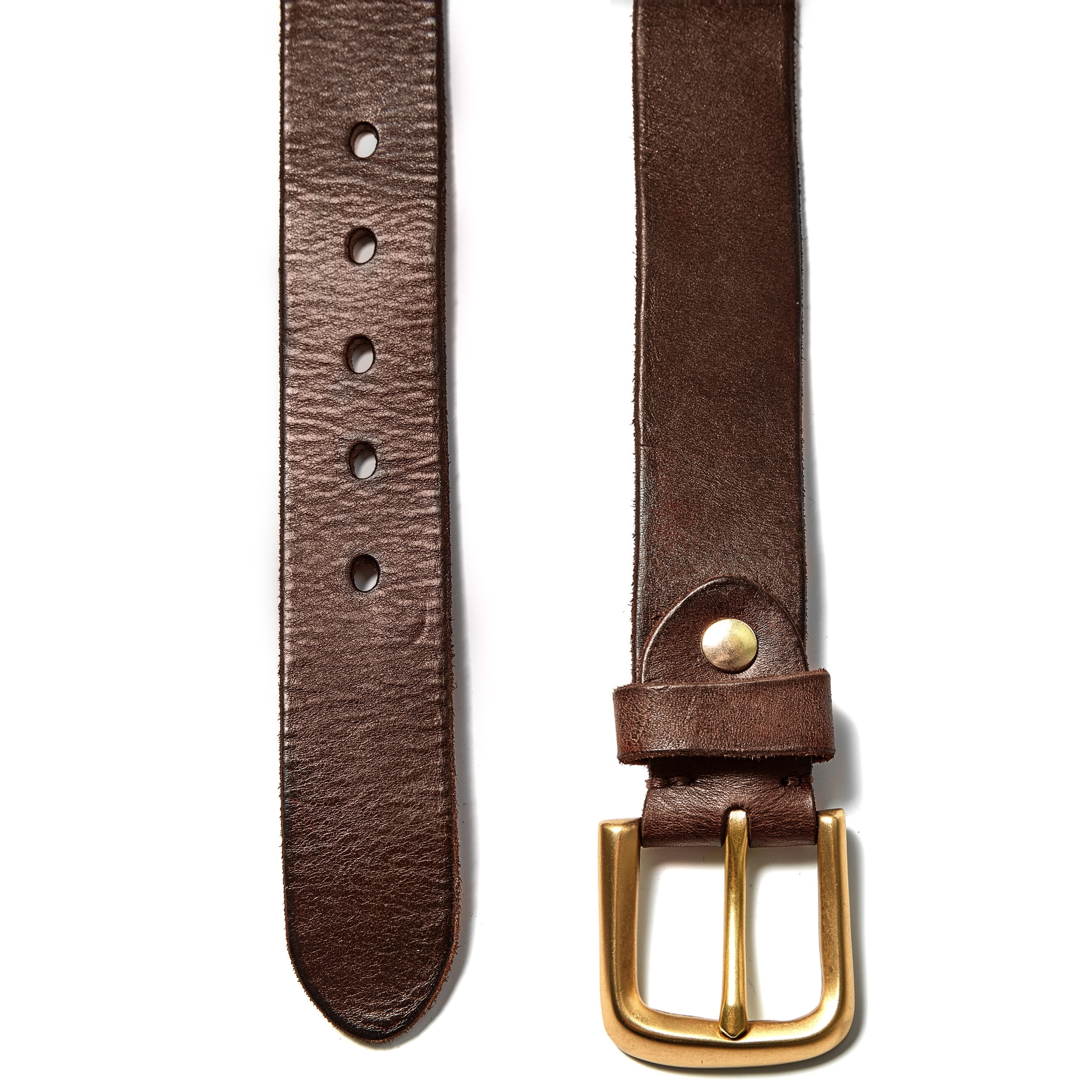 Natuurlijke leren riem - 2