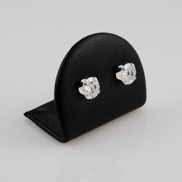 Runde 6mm Bling Øreringe - 2