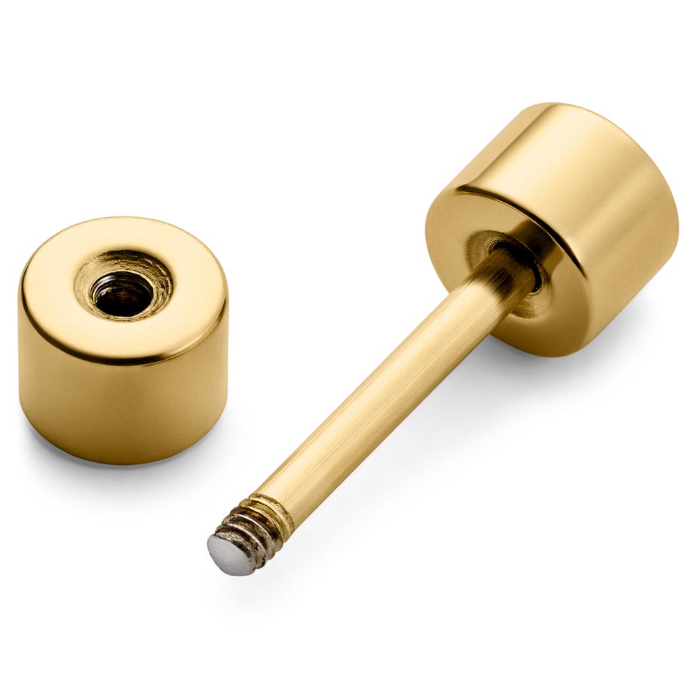hover: 4mm Gold-Tone Stud Earring hover: 4mm Gold-Tone Stud Earring