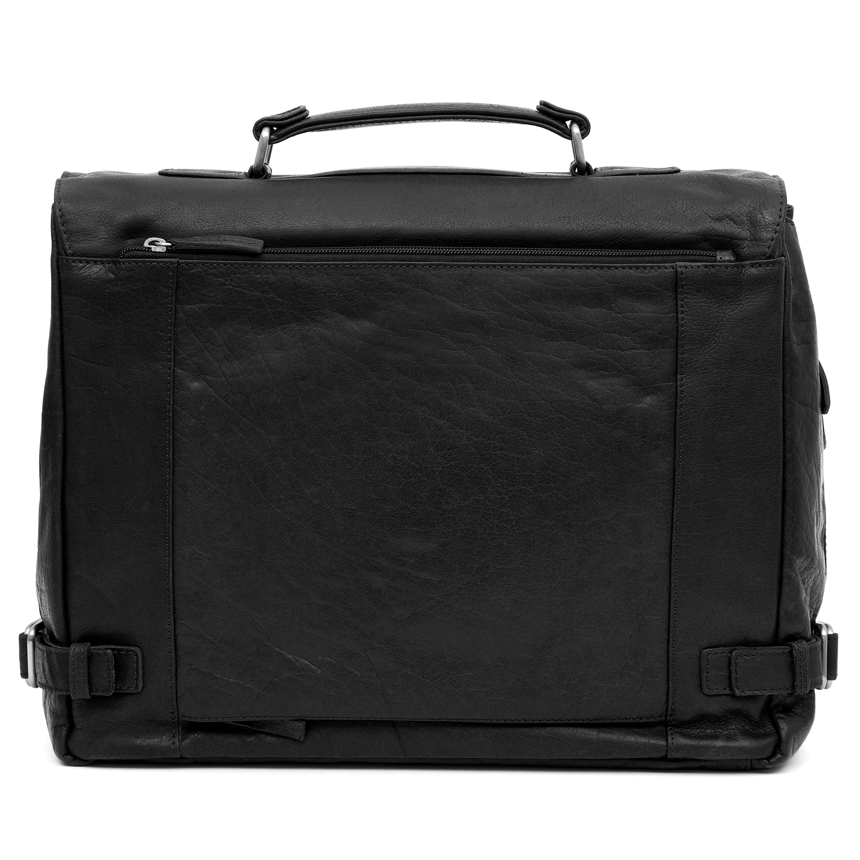 Montreal luksuslik must nahast kott - 5