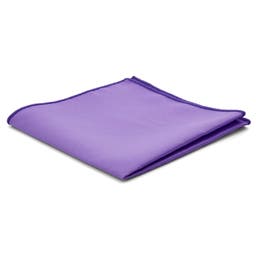 Pochette de costume classique violet clair