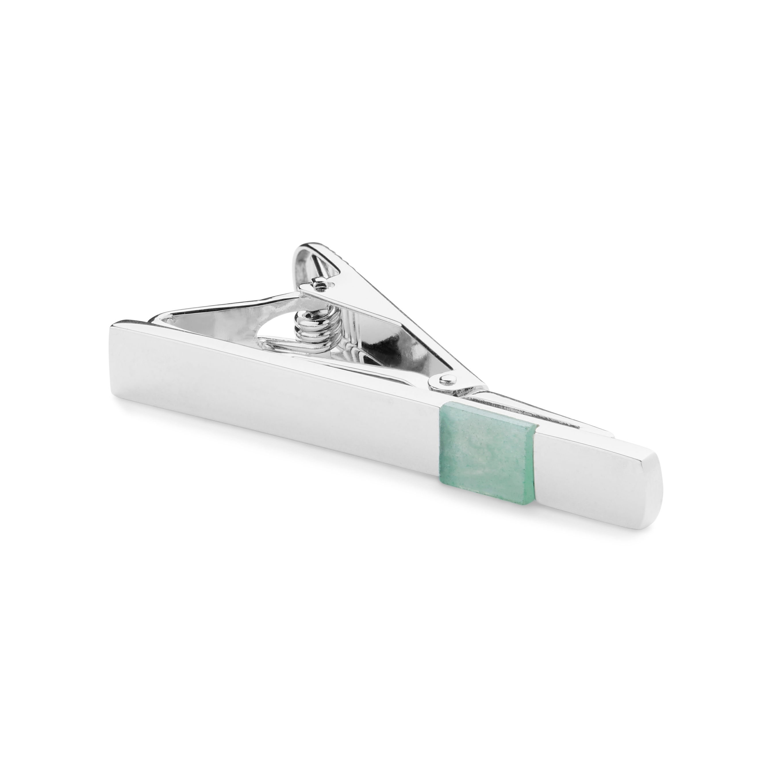 Aventurine 925s Nils Short Tie Clip - 3