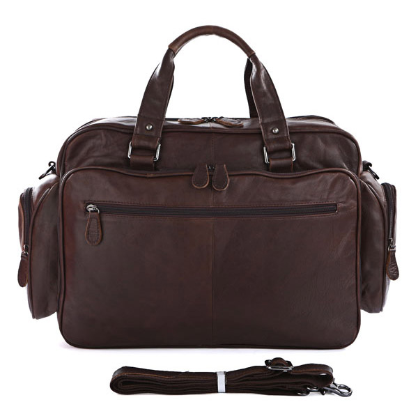 Braune Ledertasche Cargo - 3