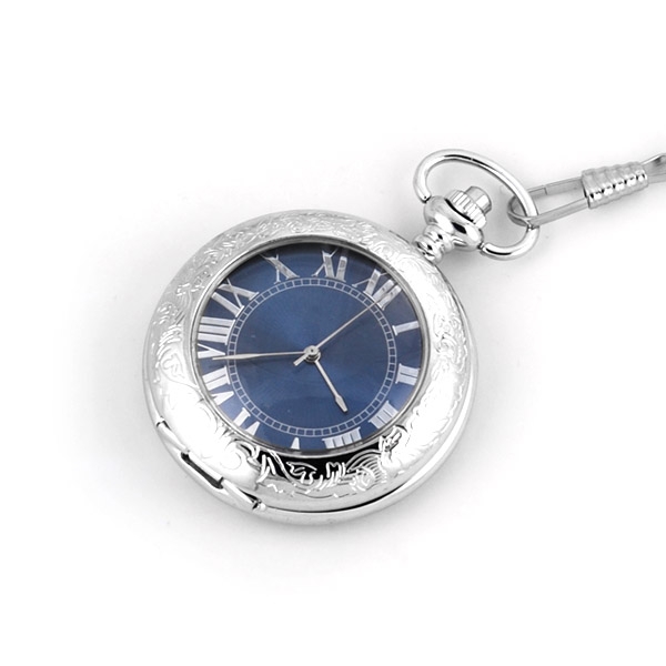 Stilrent Blåt Lommeur - 1