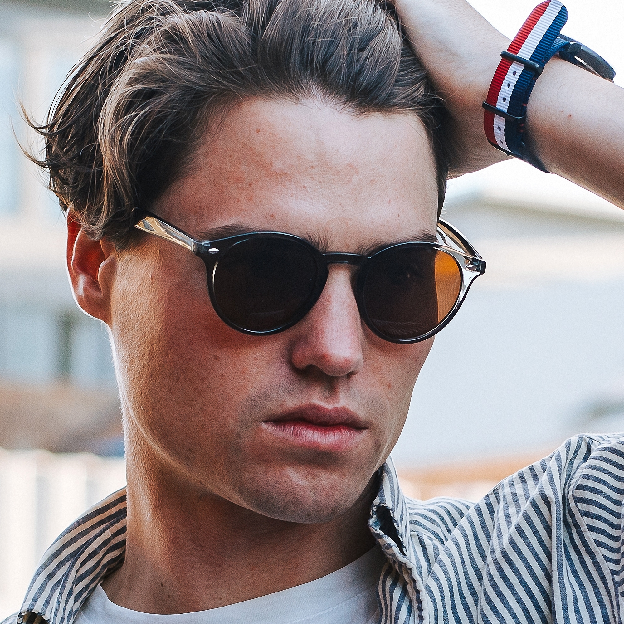 Gafas de sol en marrón y transparente Wade Wally - 5