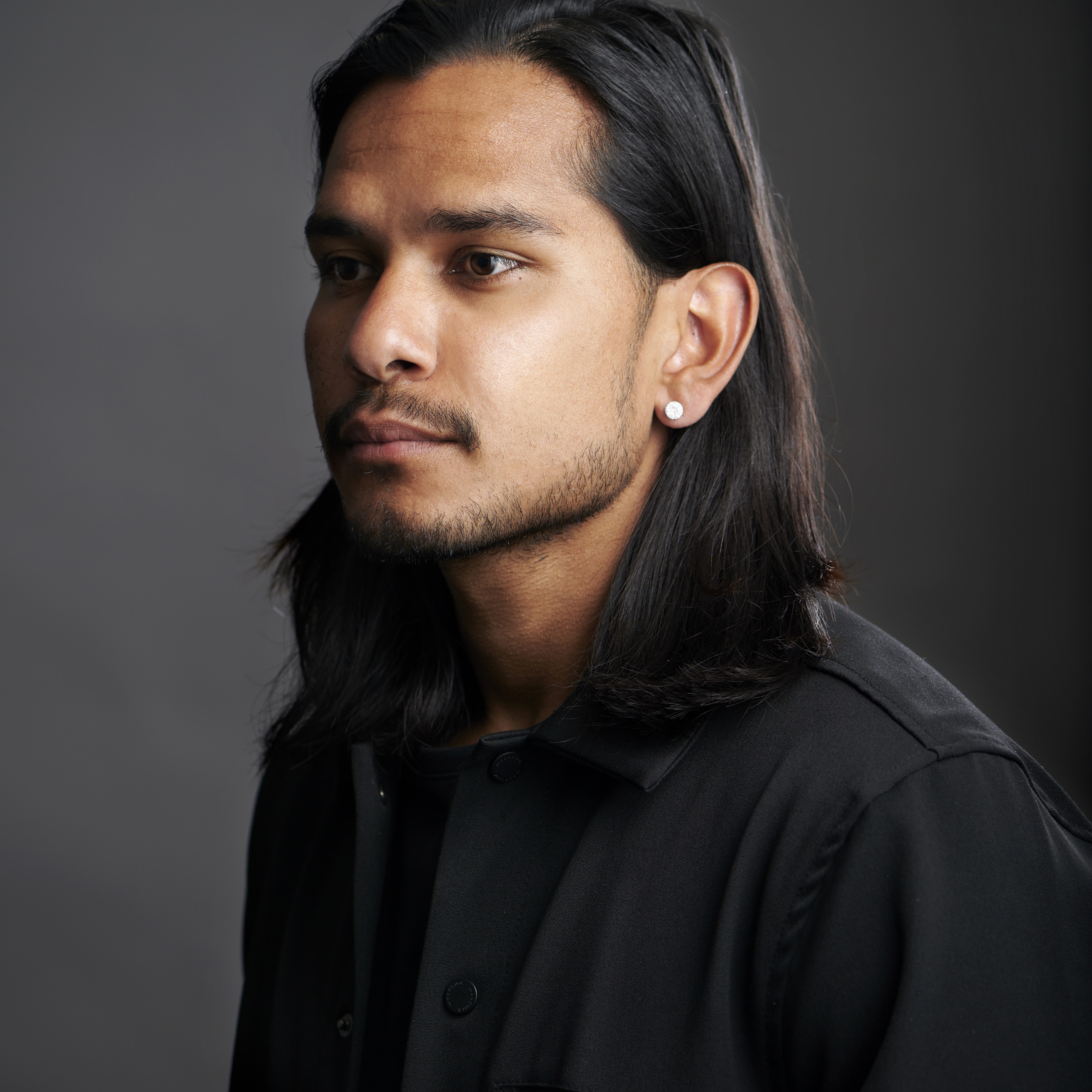 7mm Bling Zircon Earring - 6