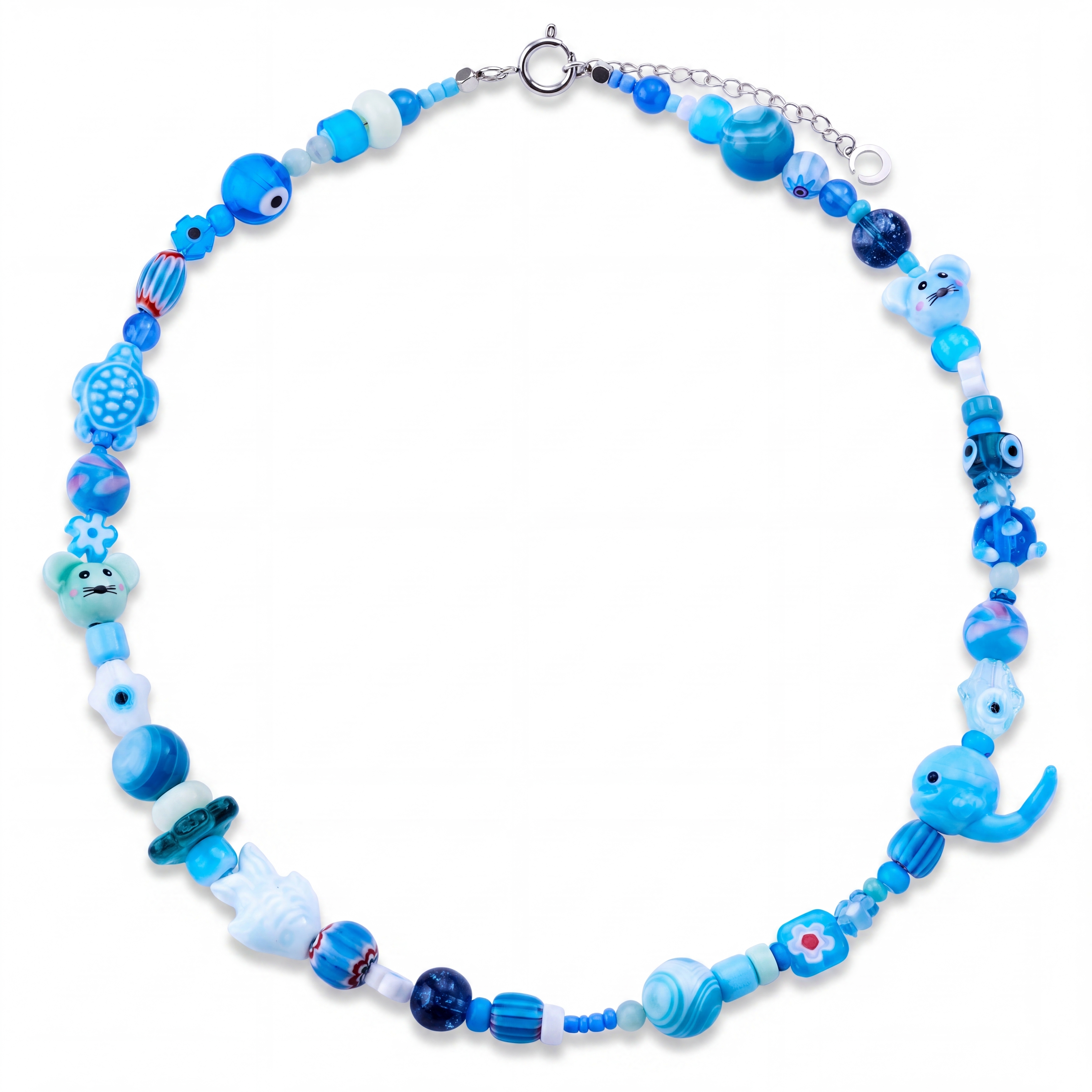 Pearlmania | Collar azul Ocean Daze - 2