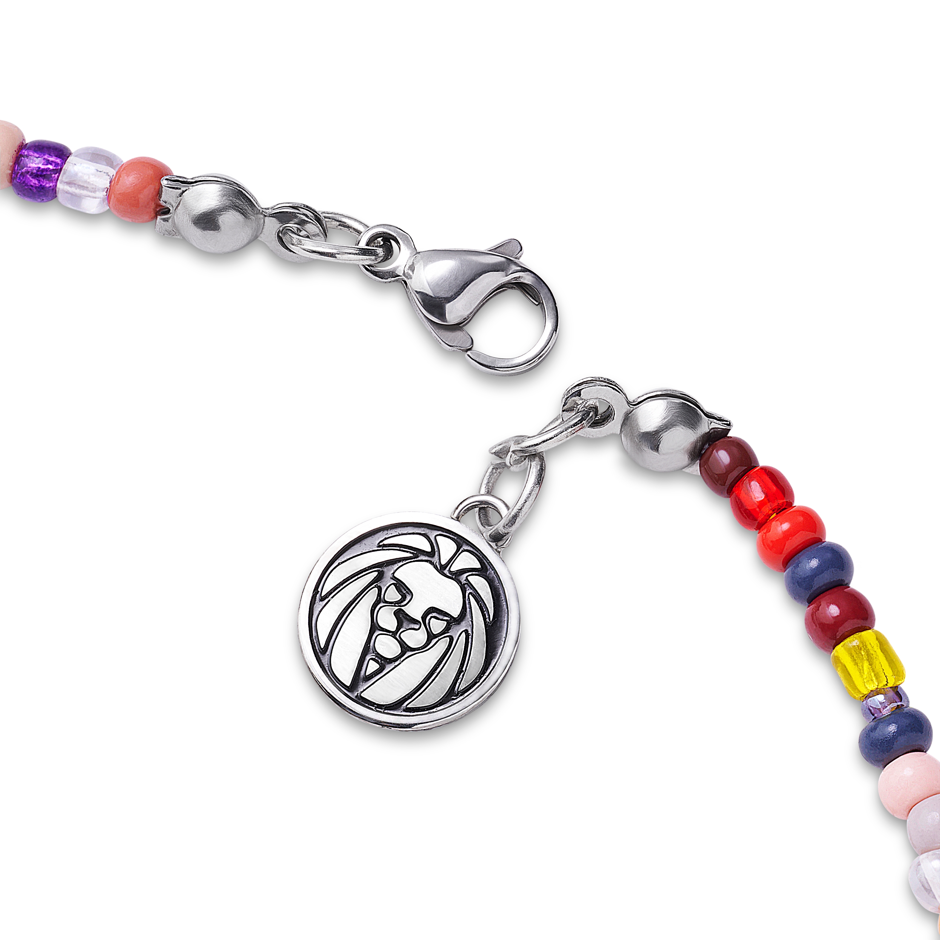 Amalfi | Barevný pískový náhrdelník ze skleněných korálků - 5