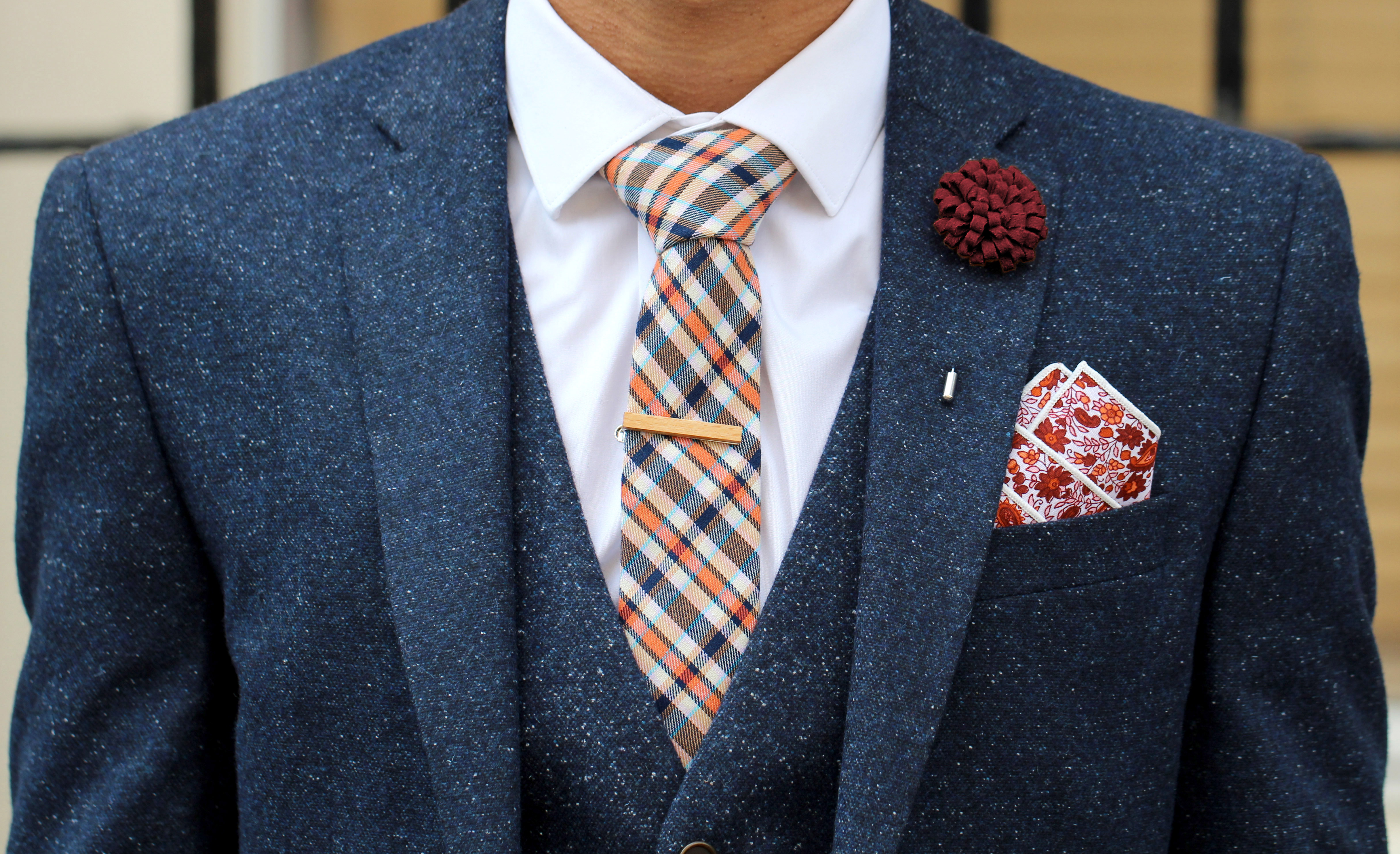 Kreativ Bordeaux Reversnål - 5