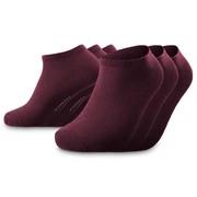 TrueFeel | 3-Pack Dark Crimson Bamboo Ankle Socks TrueFeel | 3-Pack Dark Crimson Bamboo Ankle Socks
