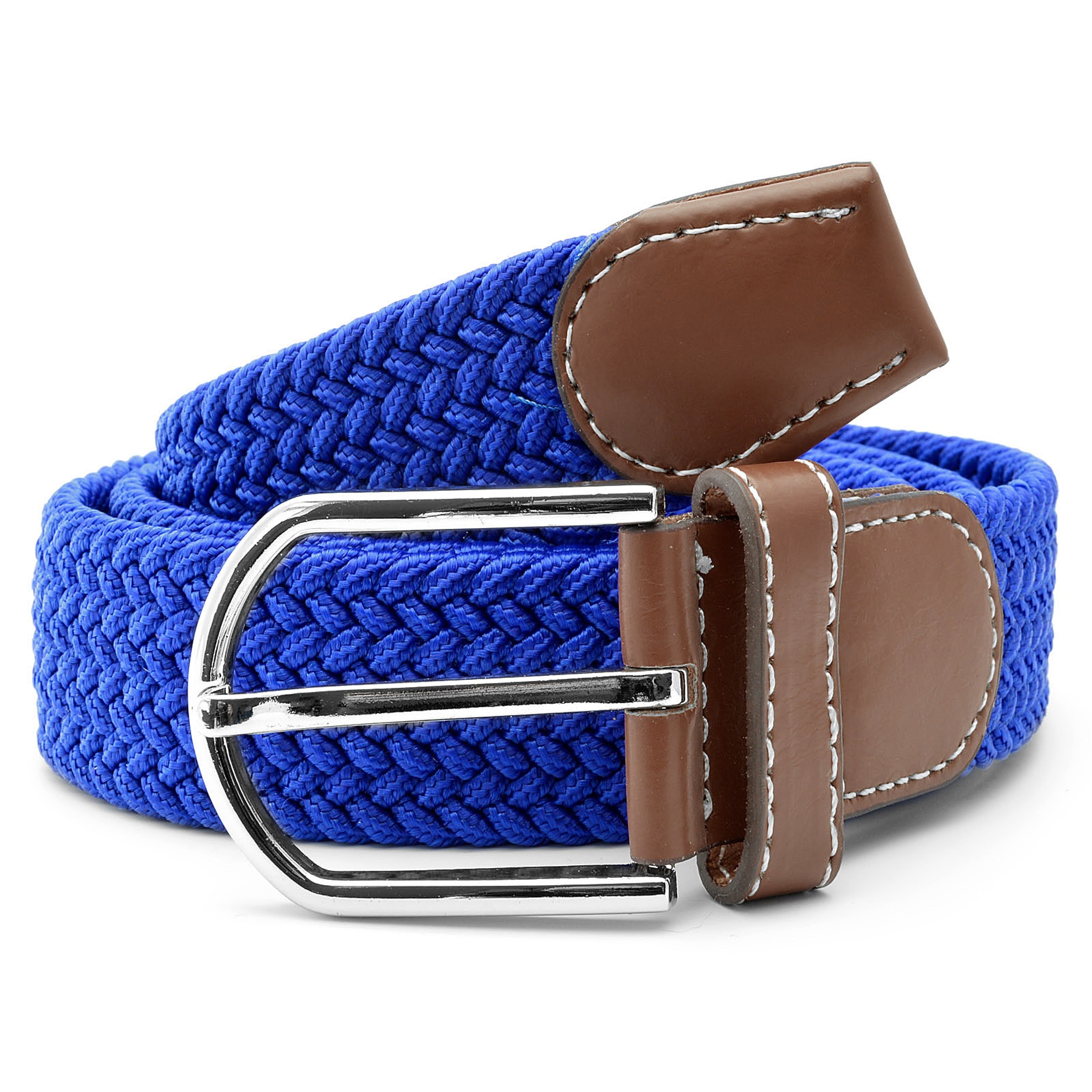 Cinturón elástico azul