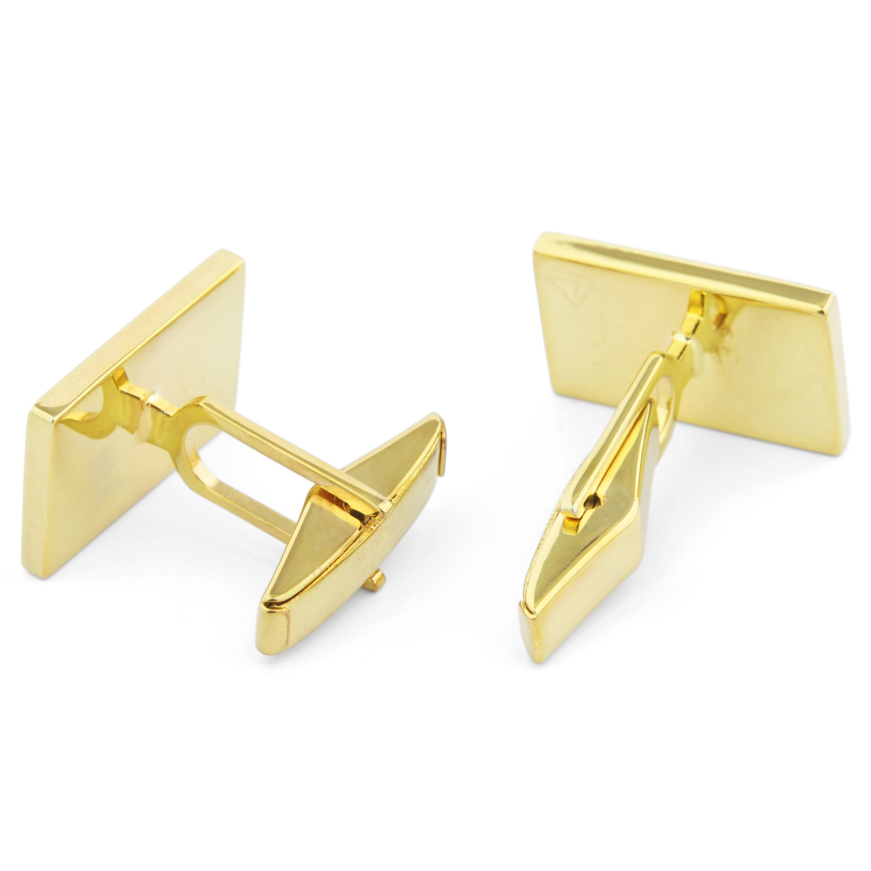 Kort Guldpläterad 925s med Svarta Prickar Set - 4