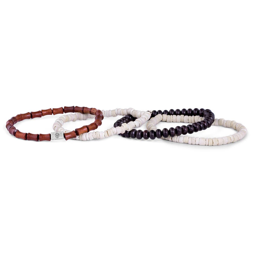 hover: Pulsera de bambú y coco Miro hover: Pulsera de bambú y coco Miro