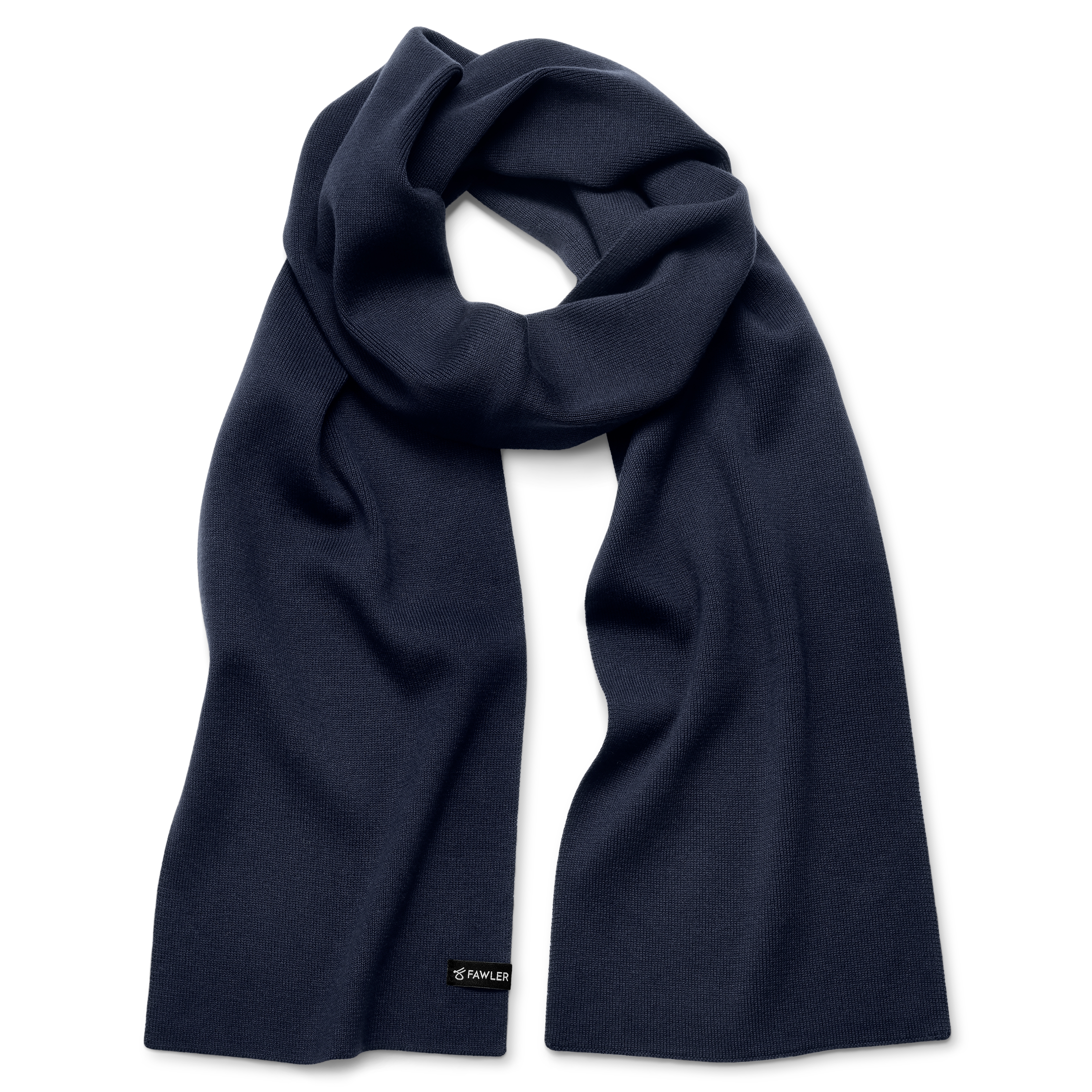 Kyler Kite | Navy Organic Cotton Scarf