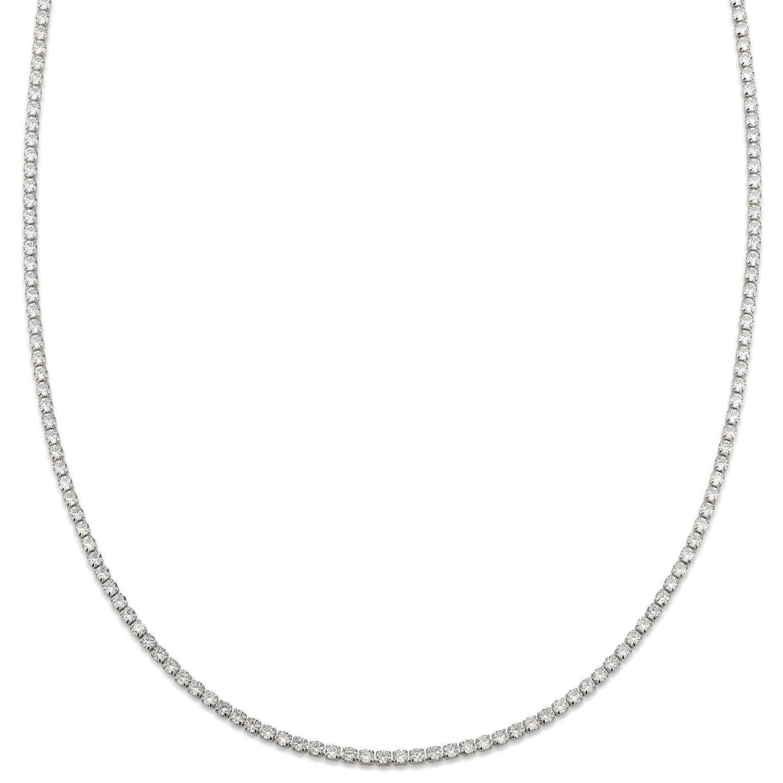 Dazzle | 3 mm κολιέ τένις με κρυστάλλινη ζιρκόνια Dazzle | 3 mm κολιέ τένις με κρυστάλλινη ζιρκόνια