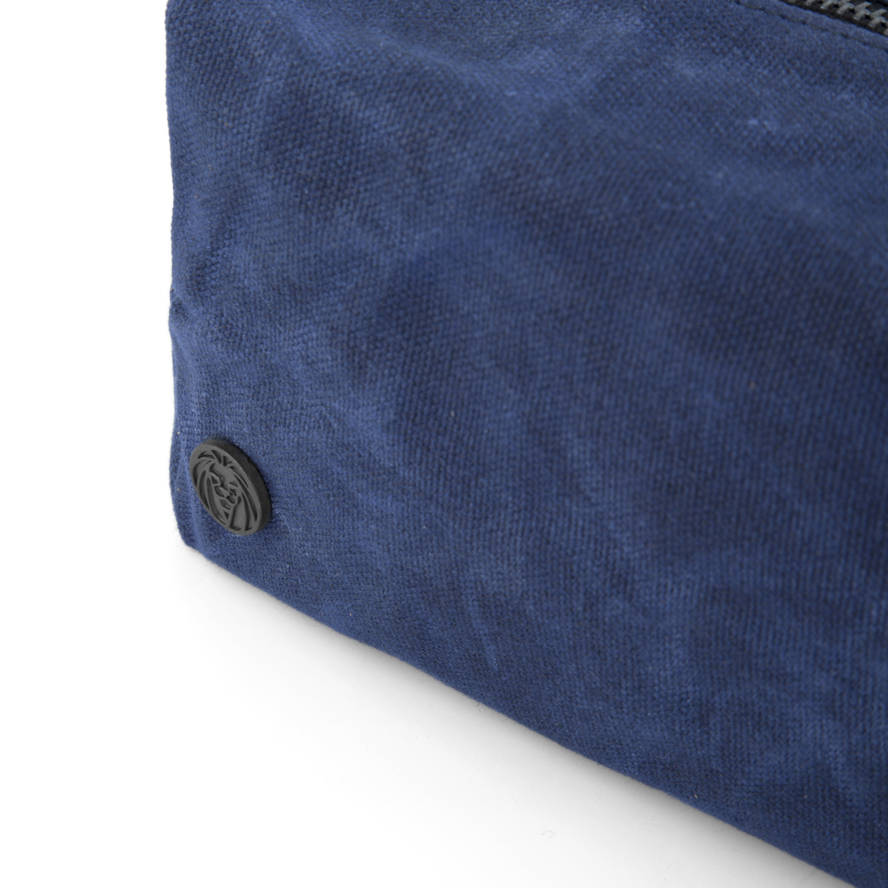 Beauty case Finch in tela cerata blu navy  - 3