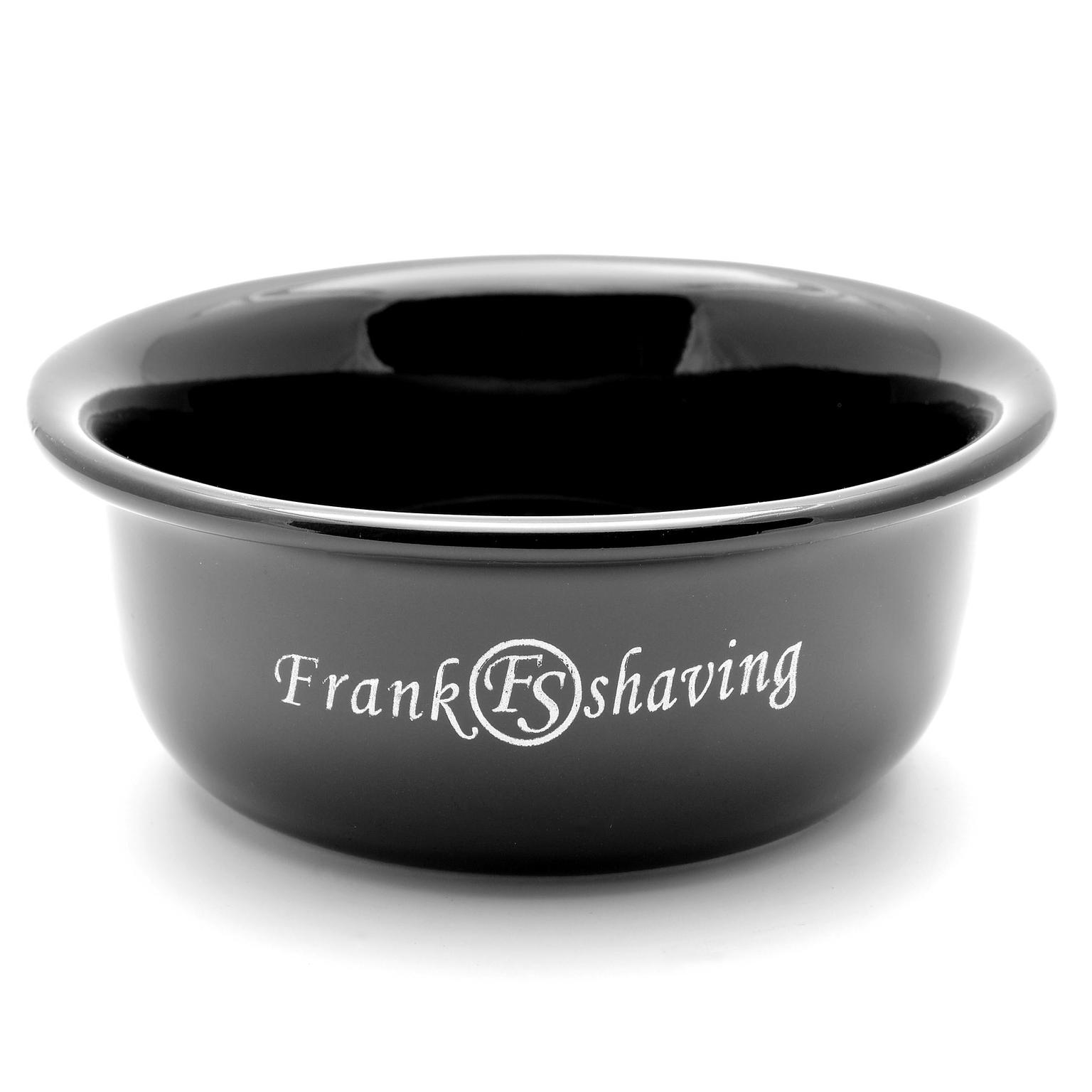 Black Porcelain Shaving Bowl Black Porcelain Shaving Bowl