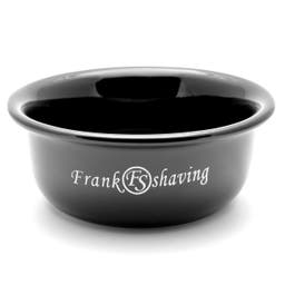 Black Porcelain Shaving Bowl
