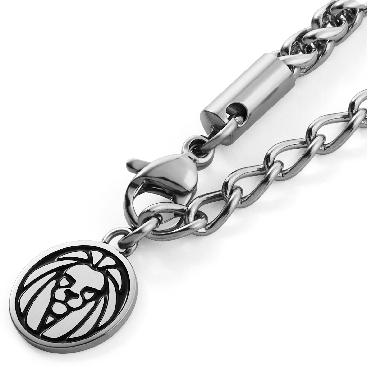 Stalowy naszyjnik z kotwicą i nieśmiertelnikiem Tadd - 5