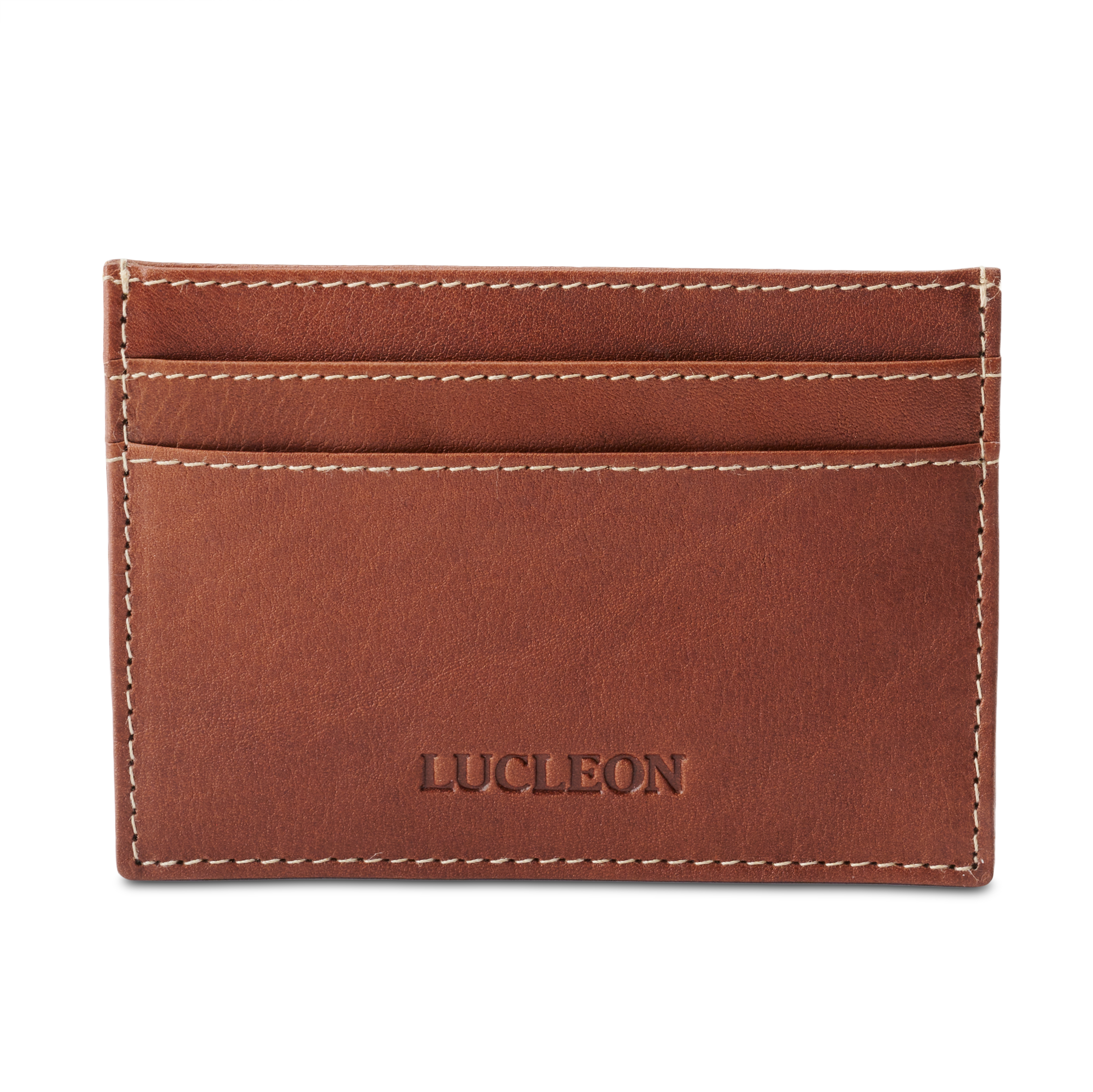 Fred Tan Leather Card Holder - 3