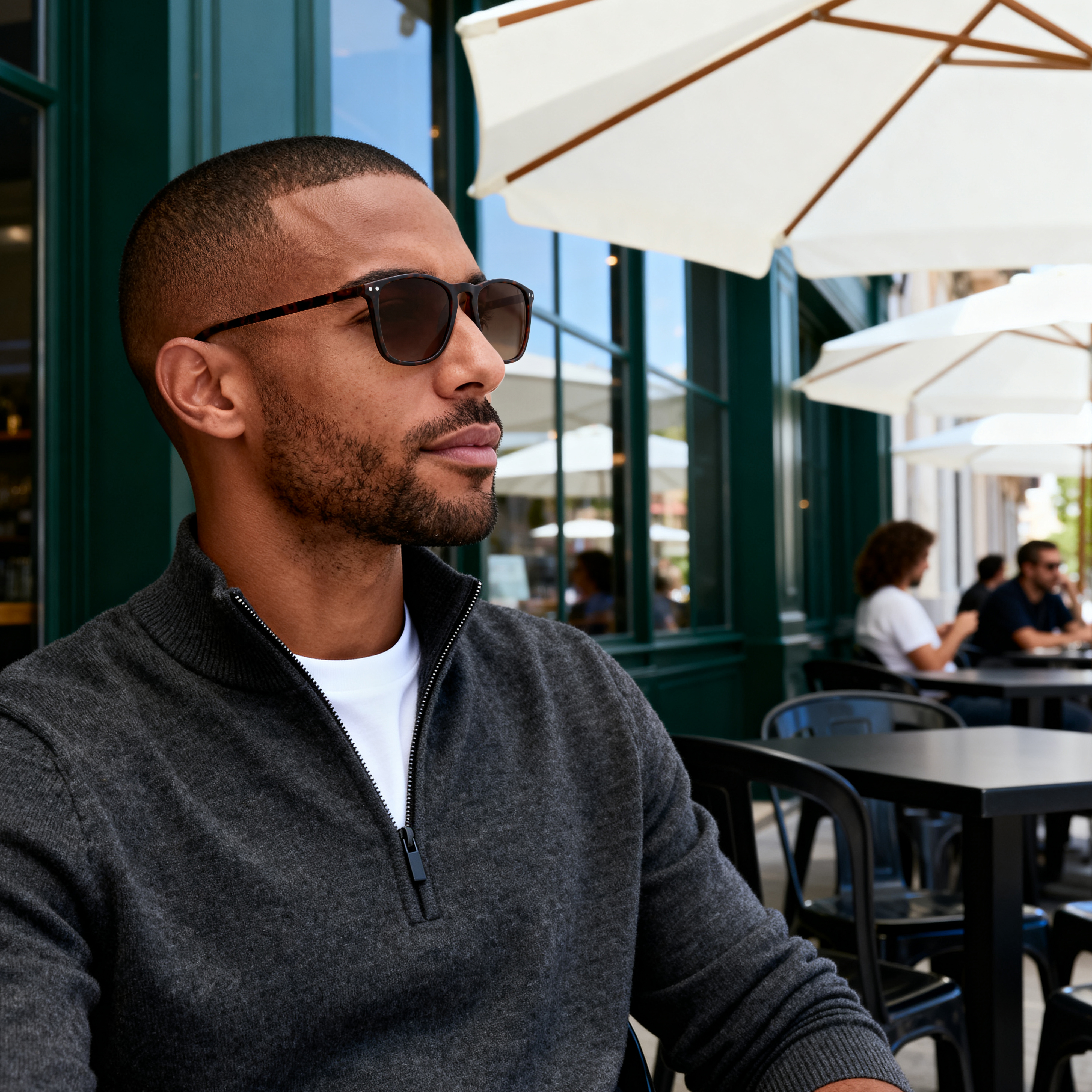 Lunettes de soleil  écaille marron Wade Walden - 3