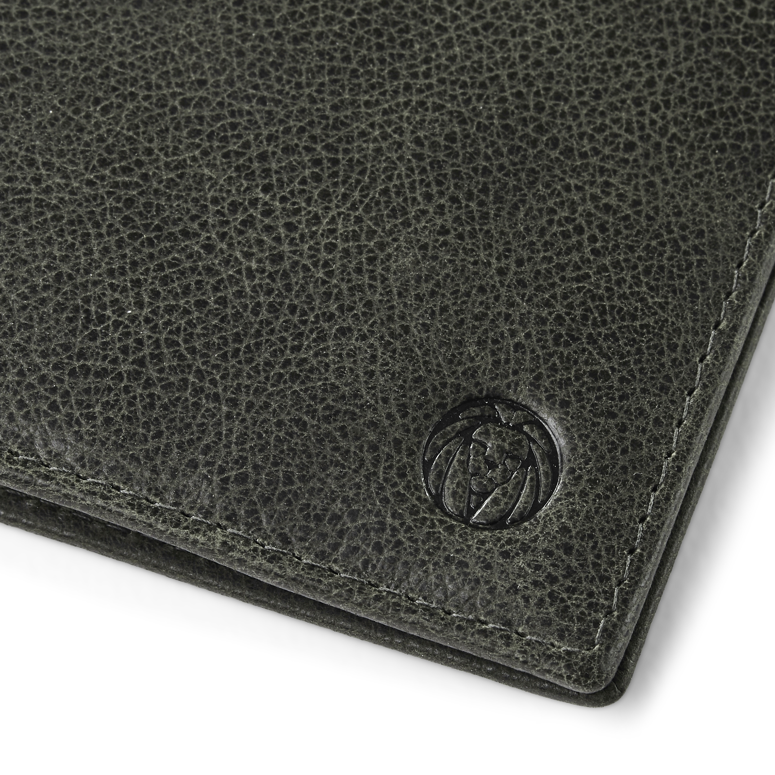 Cartera de cuero gris oscuro con 13 fundas y protección RFID Licio  - 6