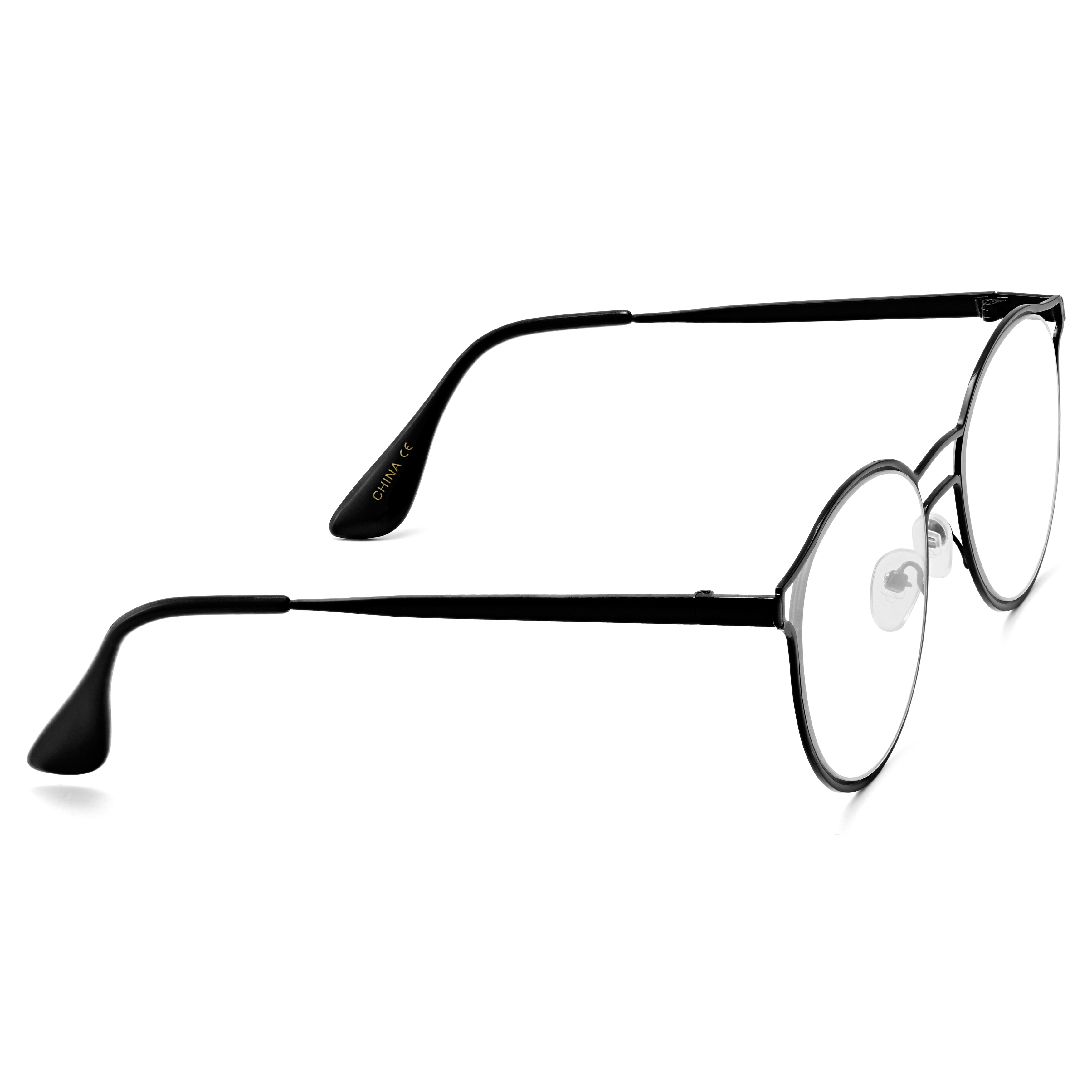 Lunettes Le petit génie à monture noire  - 3