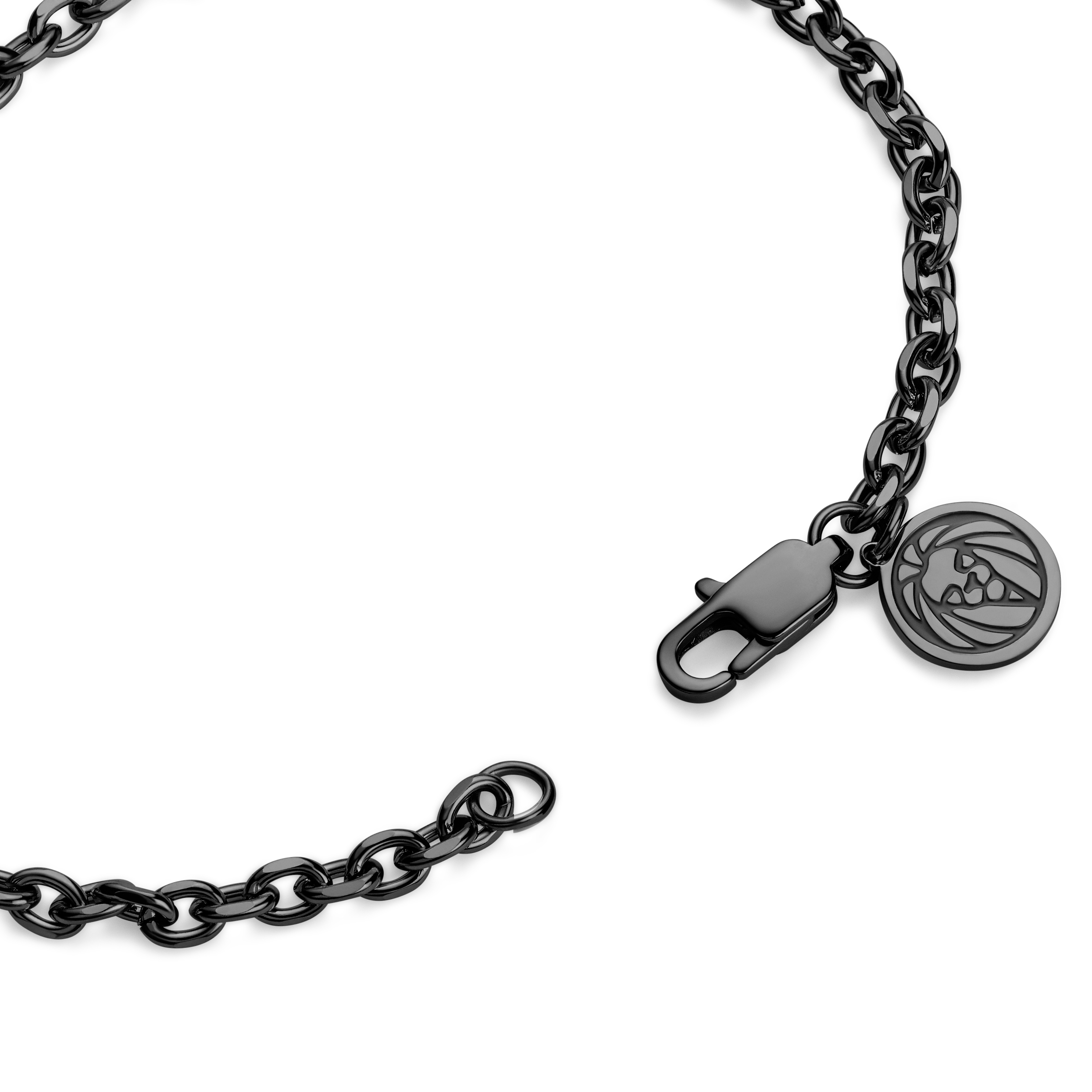 Essentials | 6 mm Gunmetal Schwarzes Kabelketten-Armband - 3