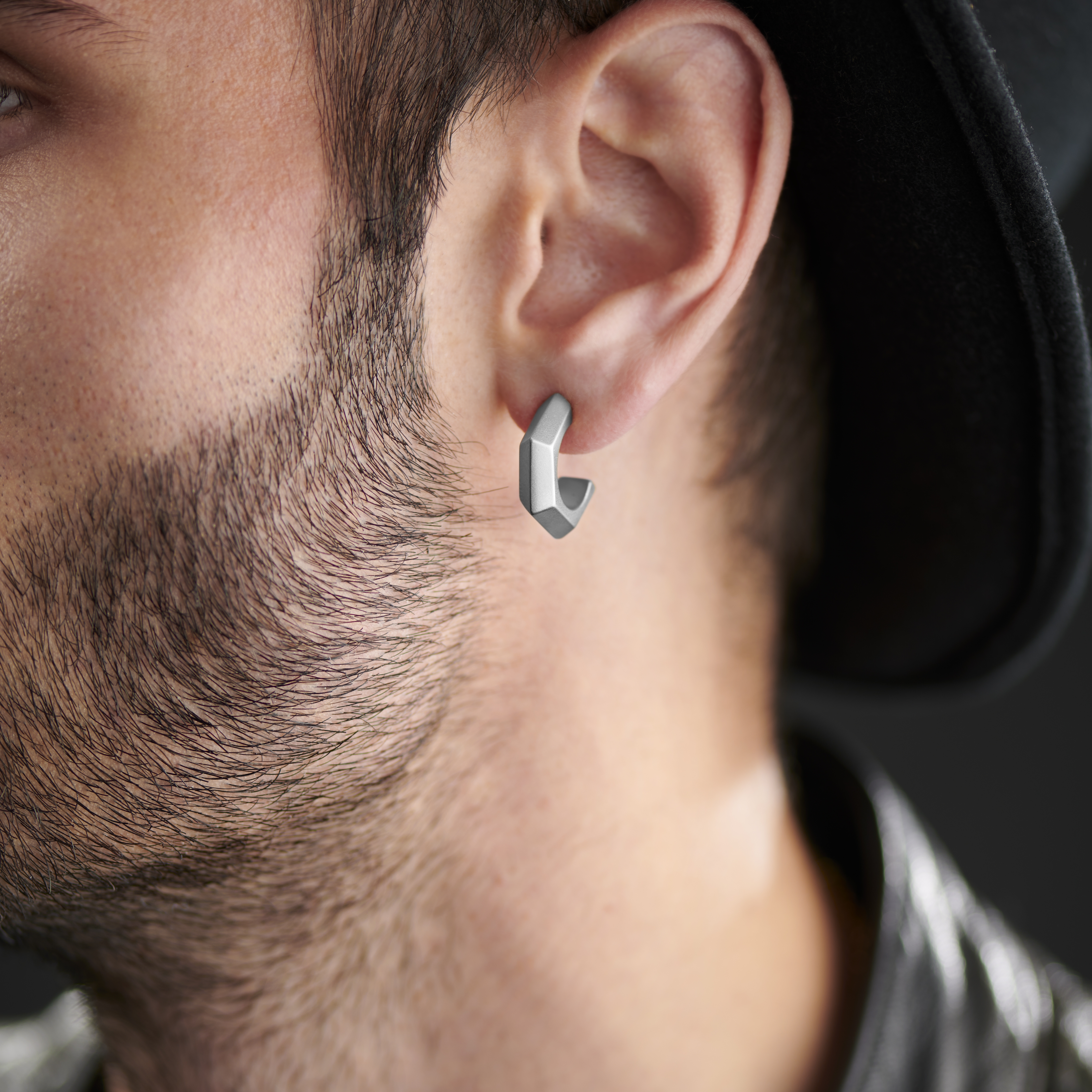 Jax Stainless Steel Hook Earring - 3