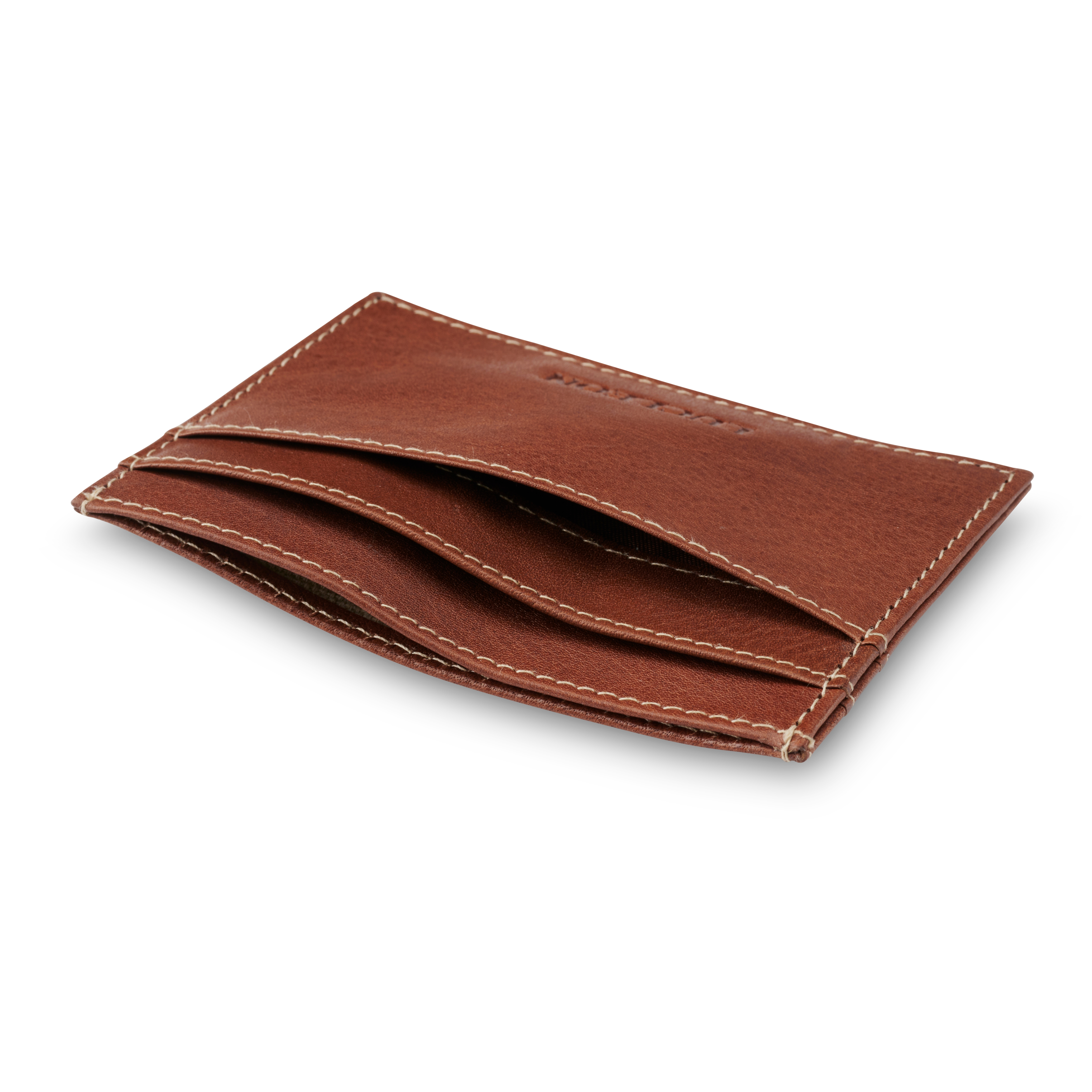 Fred Tan Leather Card Holder - 2
