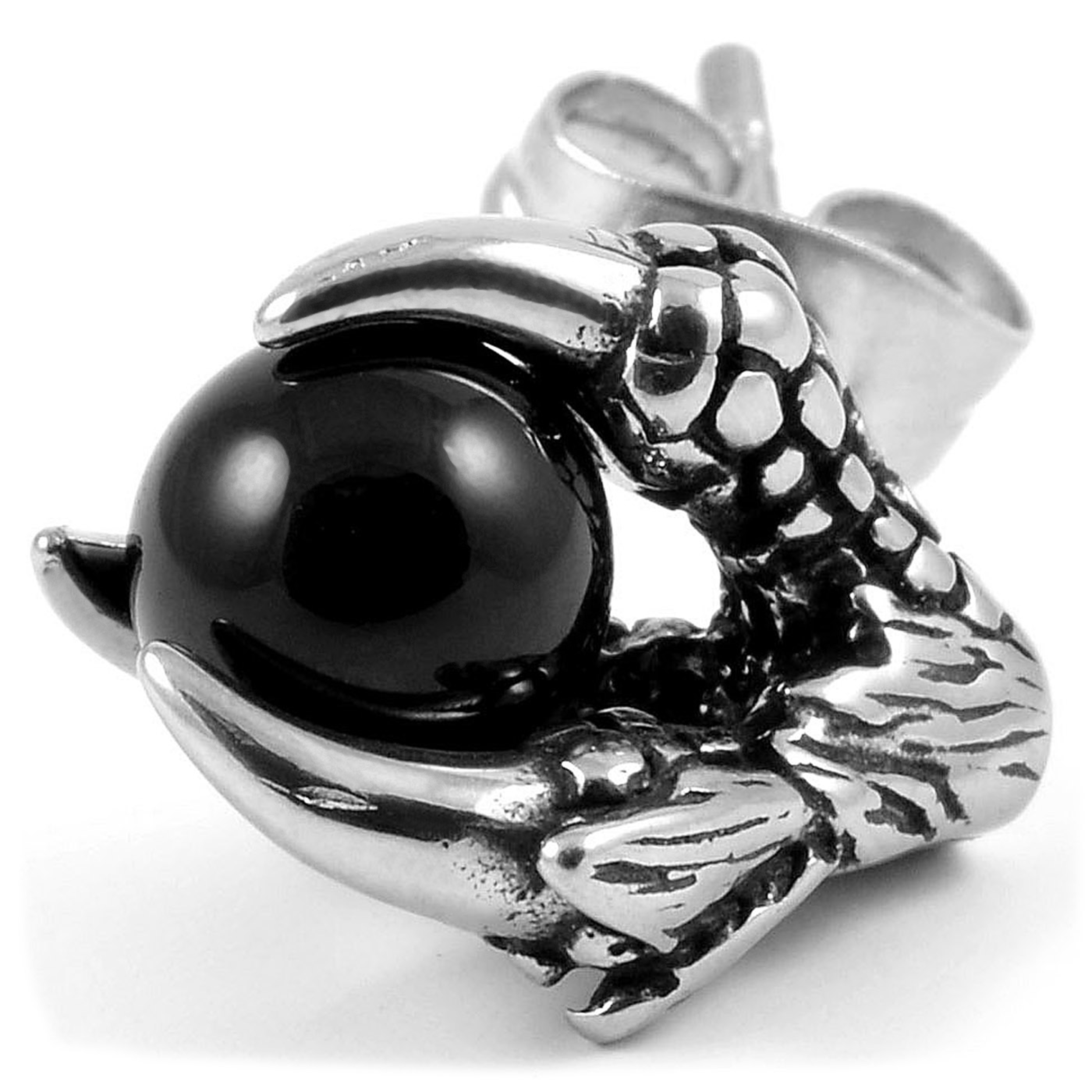 Boucle d'oreille La serre argentée - 6