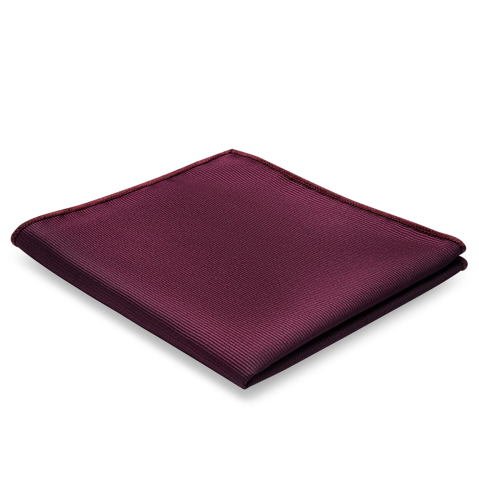 Karmozijnrode Pochet van Grosgrain Karmozijnrode Pochet van Grosgrain