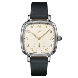 AV86 | 1954 Capri reloj mecánico en acero y blanco