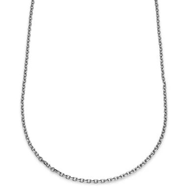 Essentials | 4 mm Silverfärgat Kabelkedjehalsband Essentials | 4 mm Silverfärgat Kabelkedjehalsband