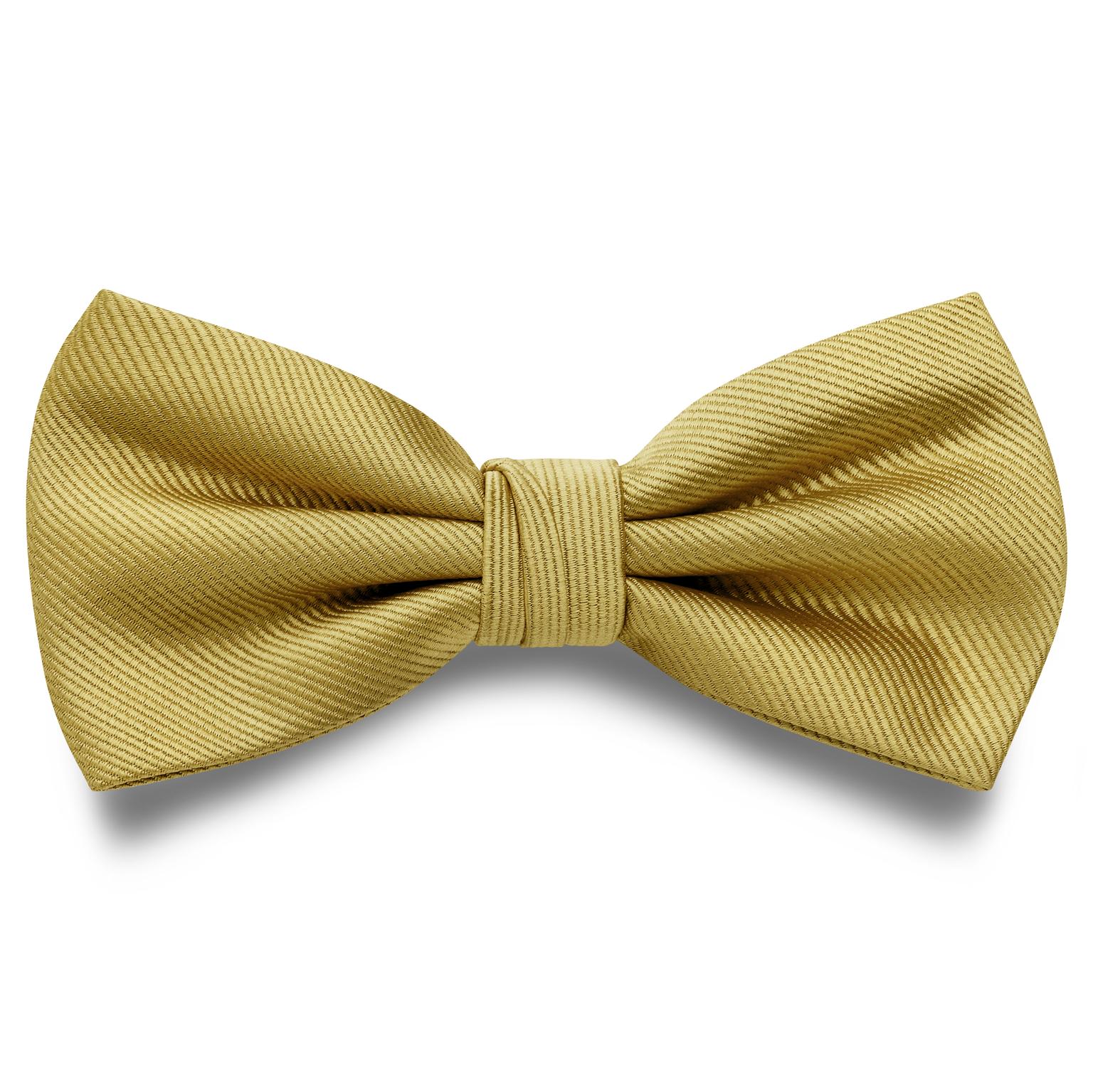Pajarita preatada de grogrén en amarillo mostaza Pajarita preatada de grogrén en amarillo mostaza