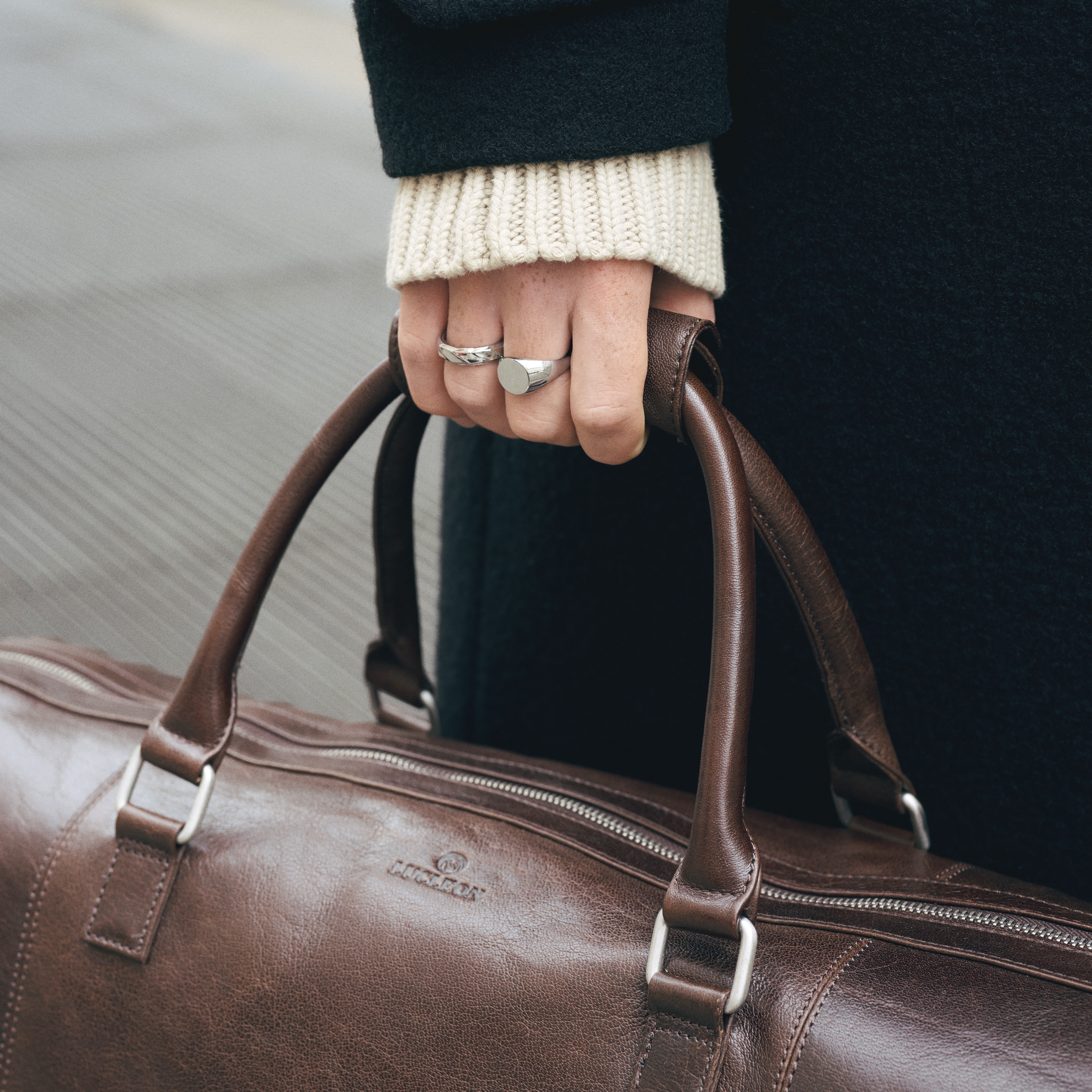 Brun California Weekendväska - 4