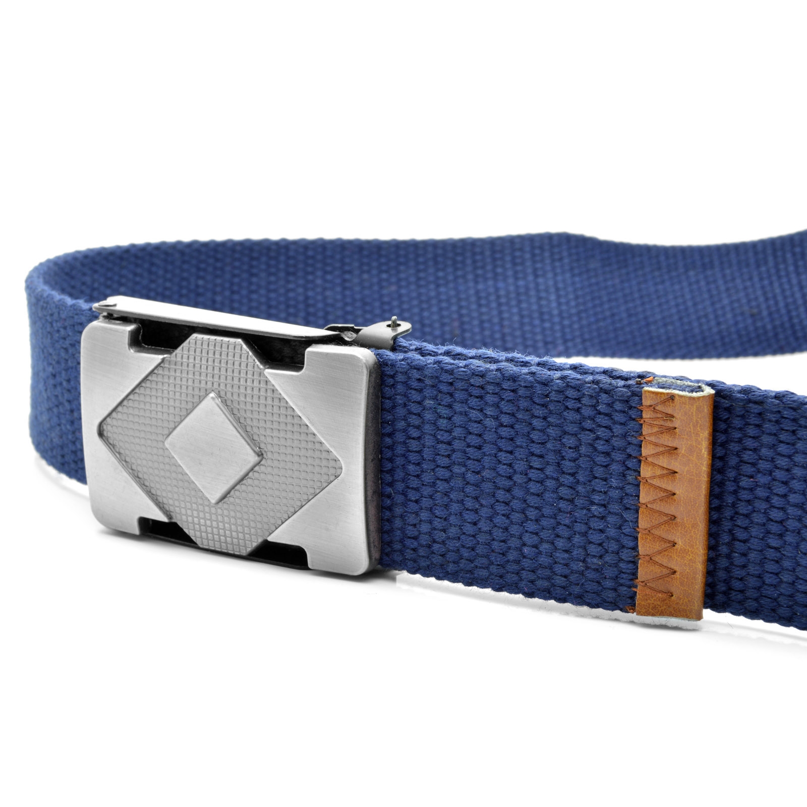 Niebieski płócienny pasek - 2