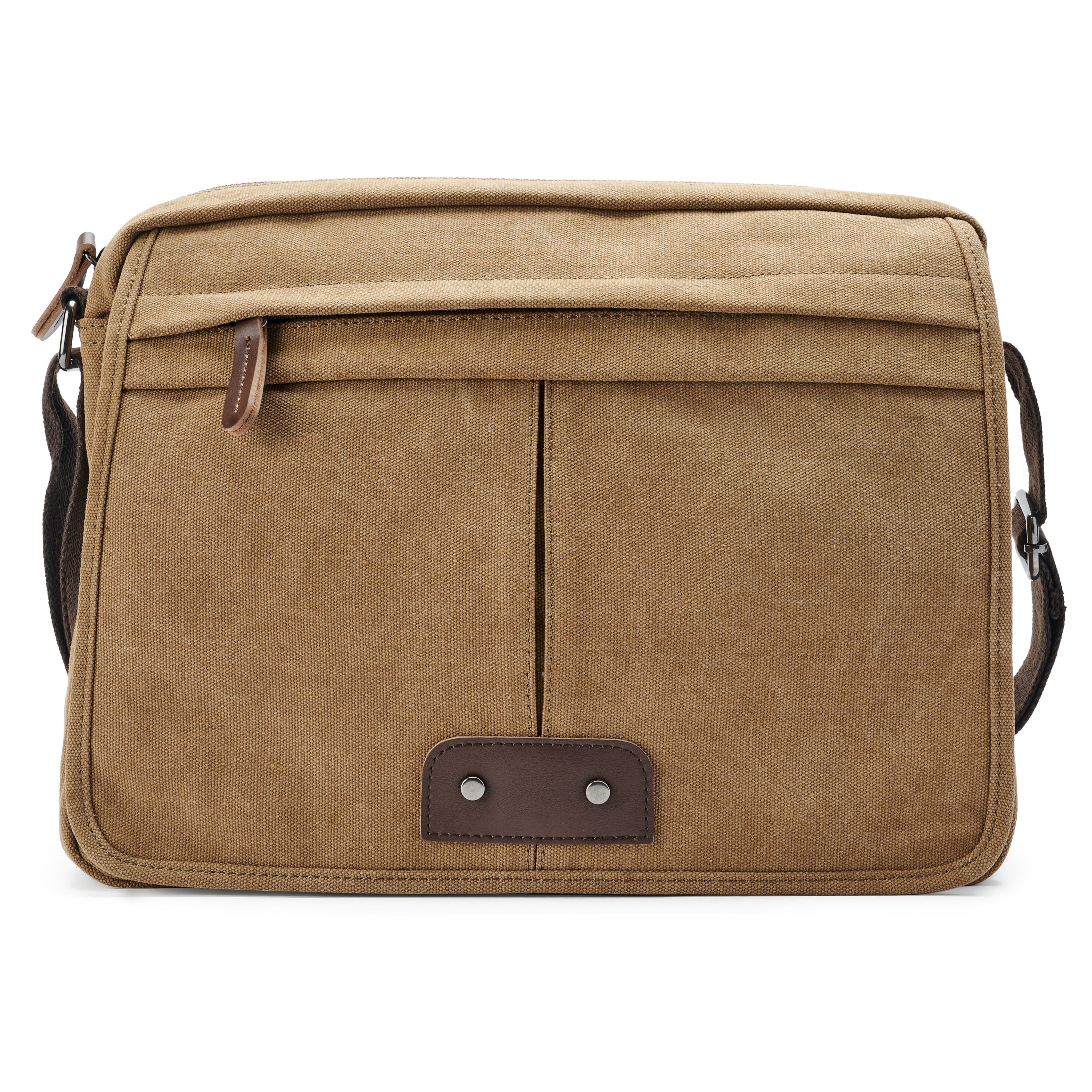 Kamaron Caviar Leather Messenger Bag Dk-Navy