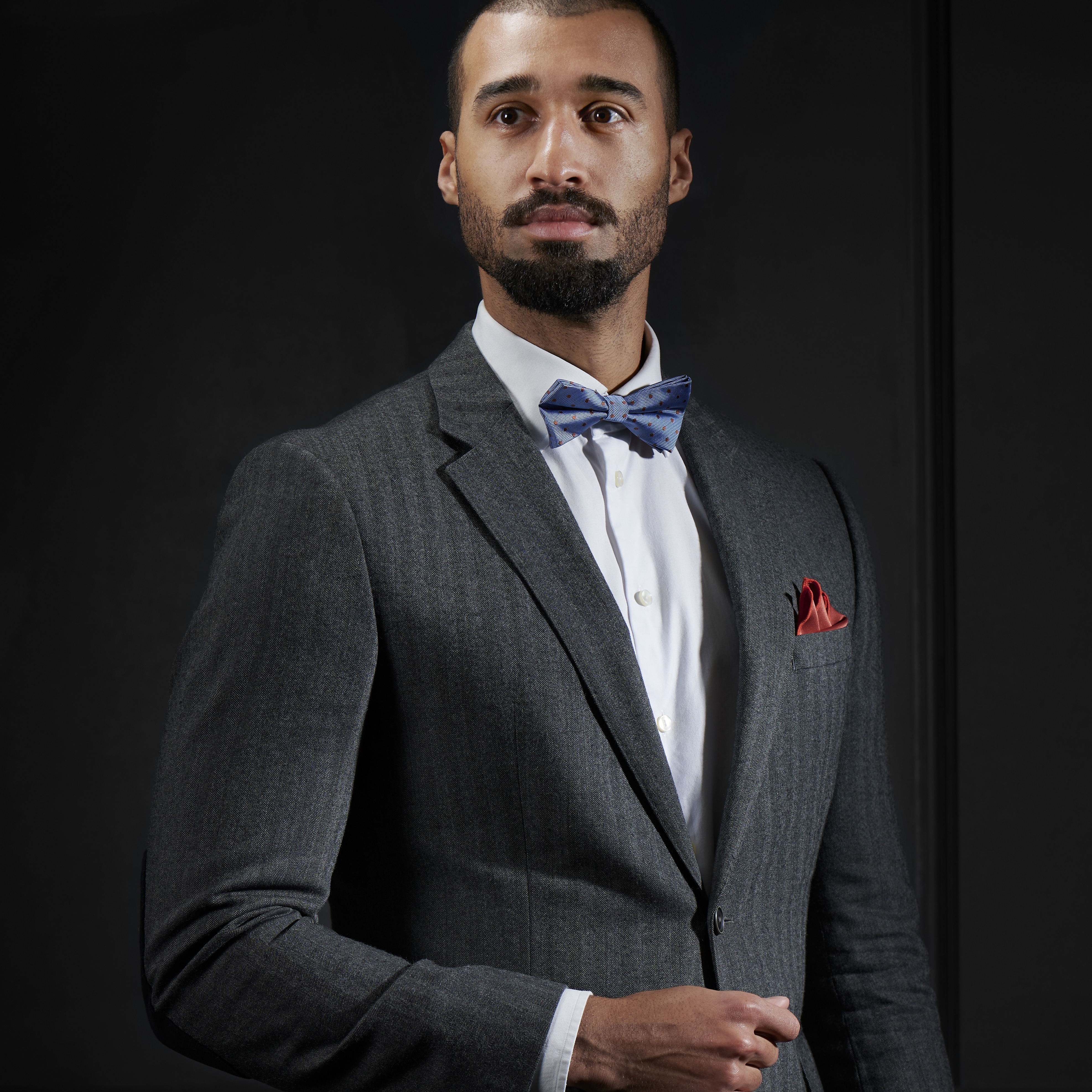 Dotted Pre-Tied Bow Tie - 4