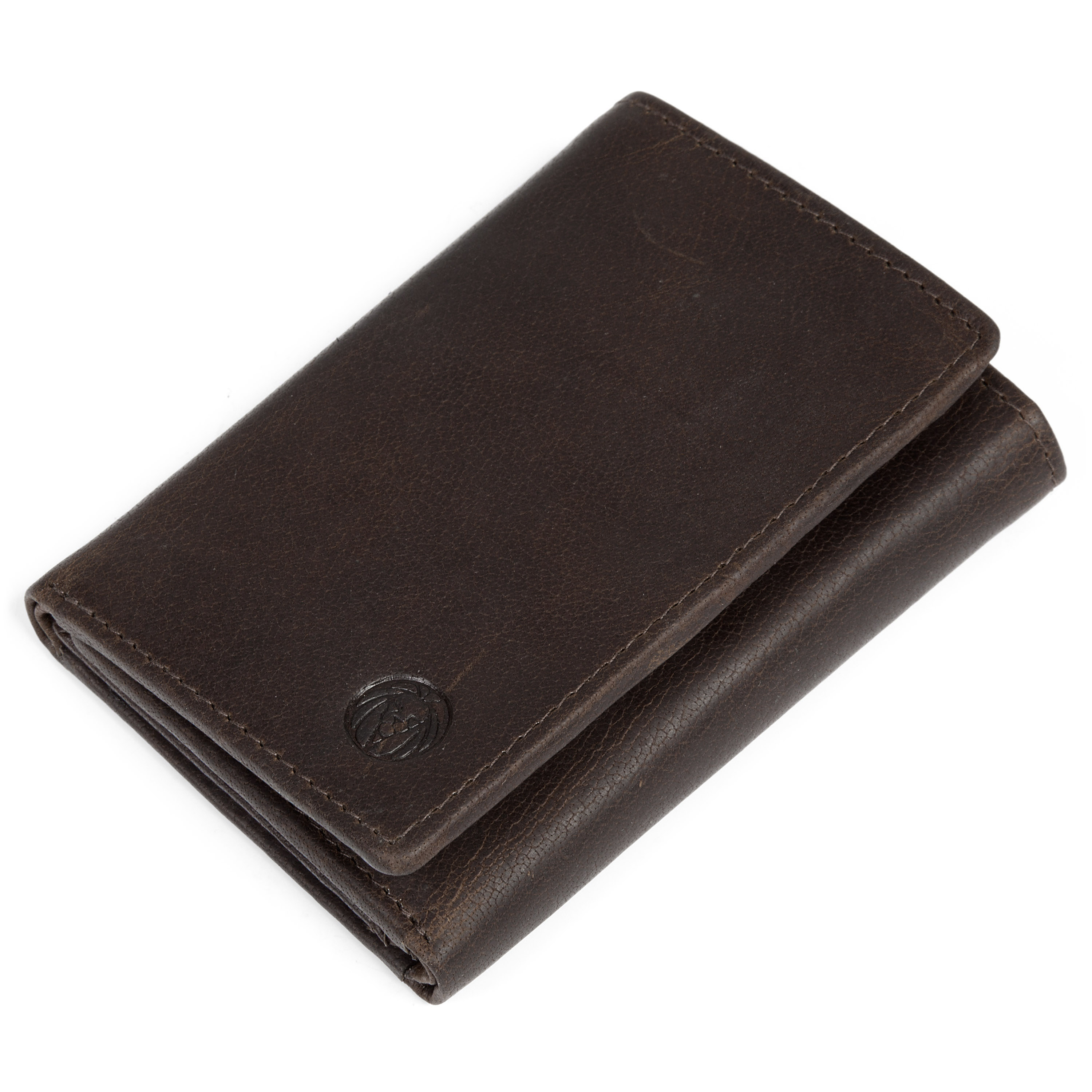 Portefeuille Montreal en cuir marron noisette RFID - 10