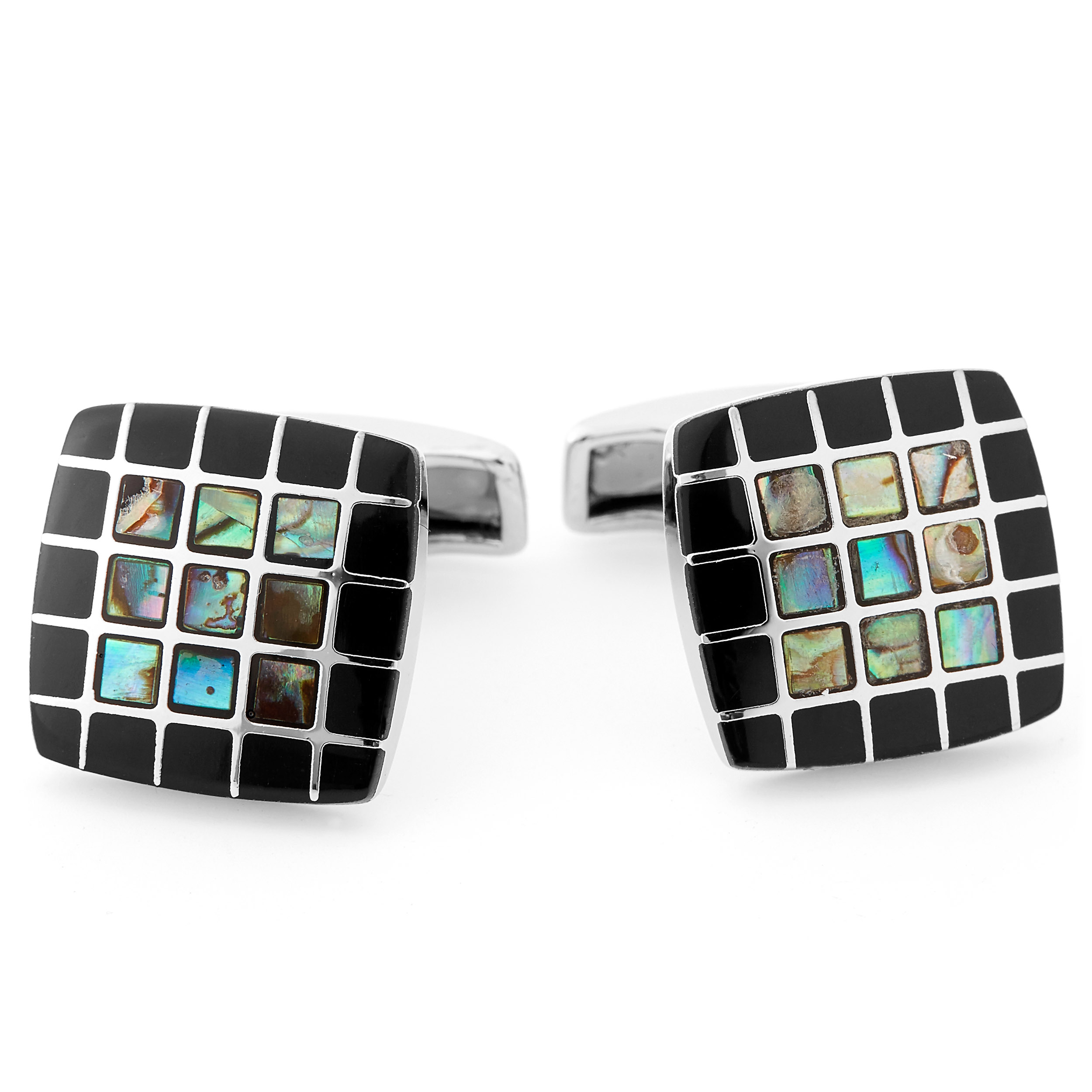 Set met Zwarte Parels - 6
