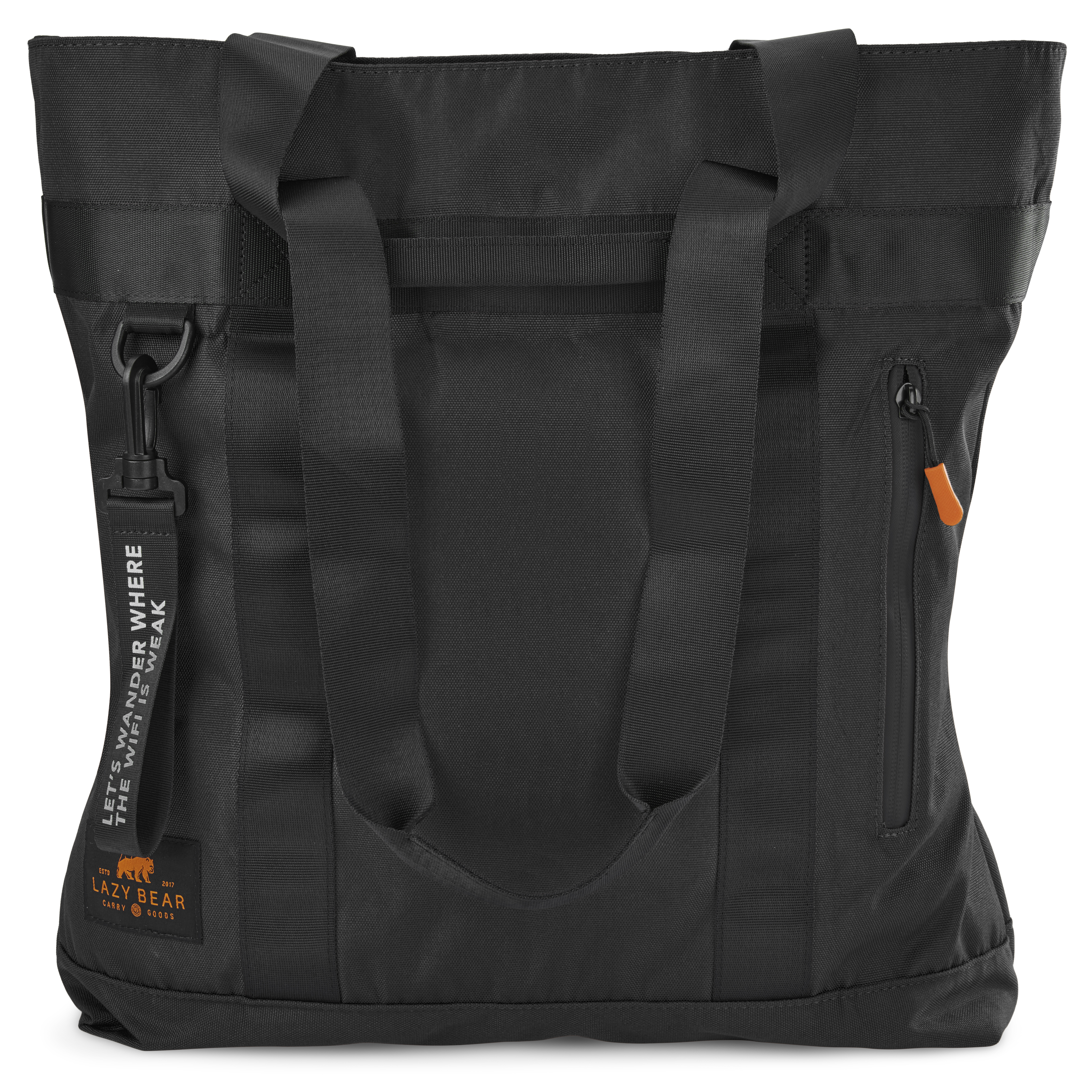 Bolso tote negro plegable Lamair - 12
