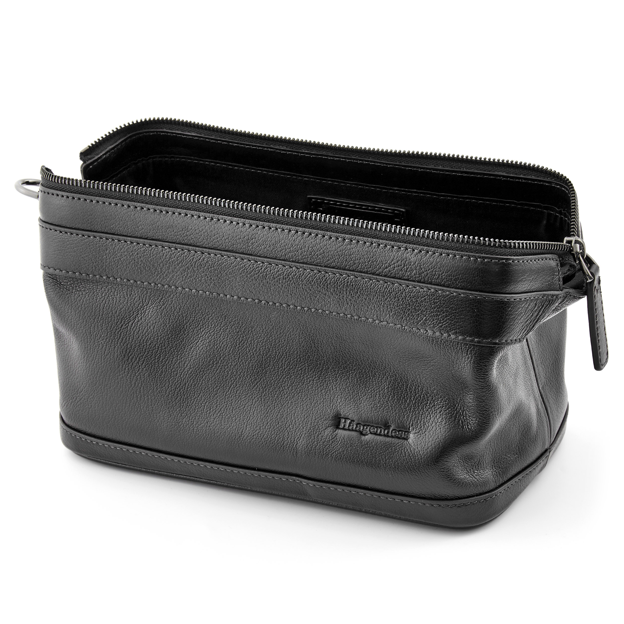 Necessär i Svart Läder - 2