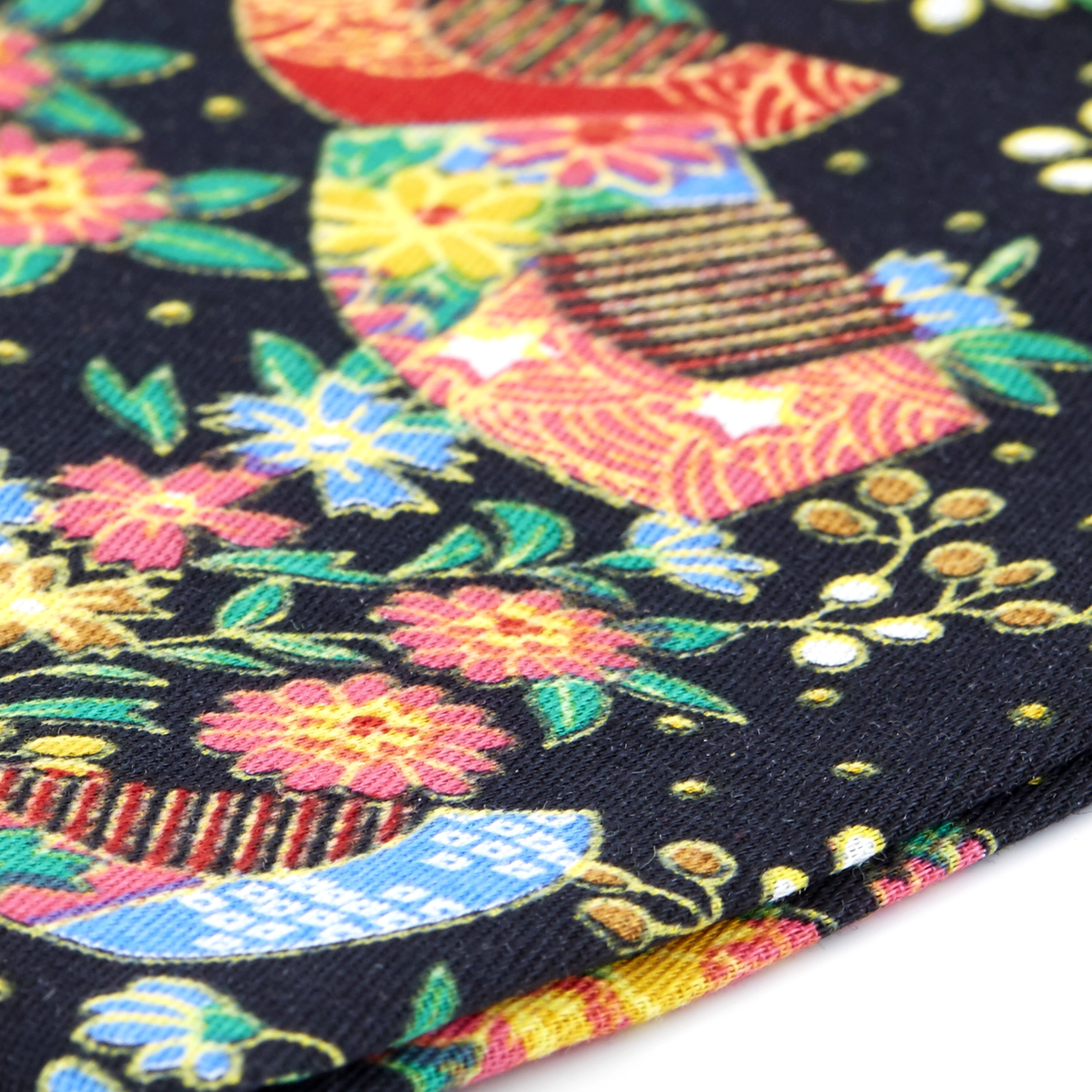 Poszetka w psychodeliczne wzory - 2