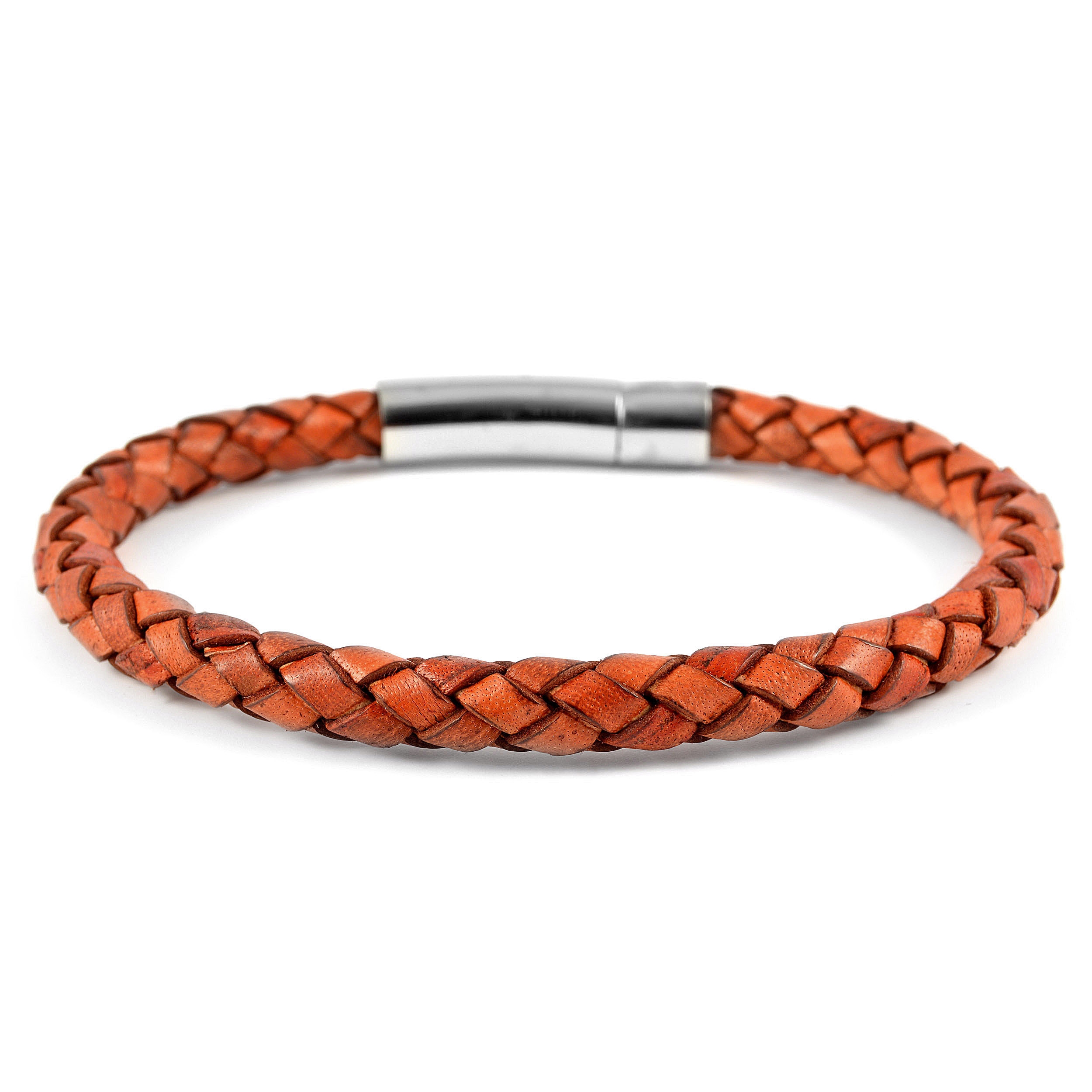 Reddish Brown 6mm Bolo Leather Bracelet | In stock! | Fort Tempus
