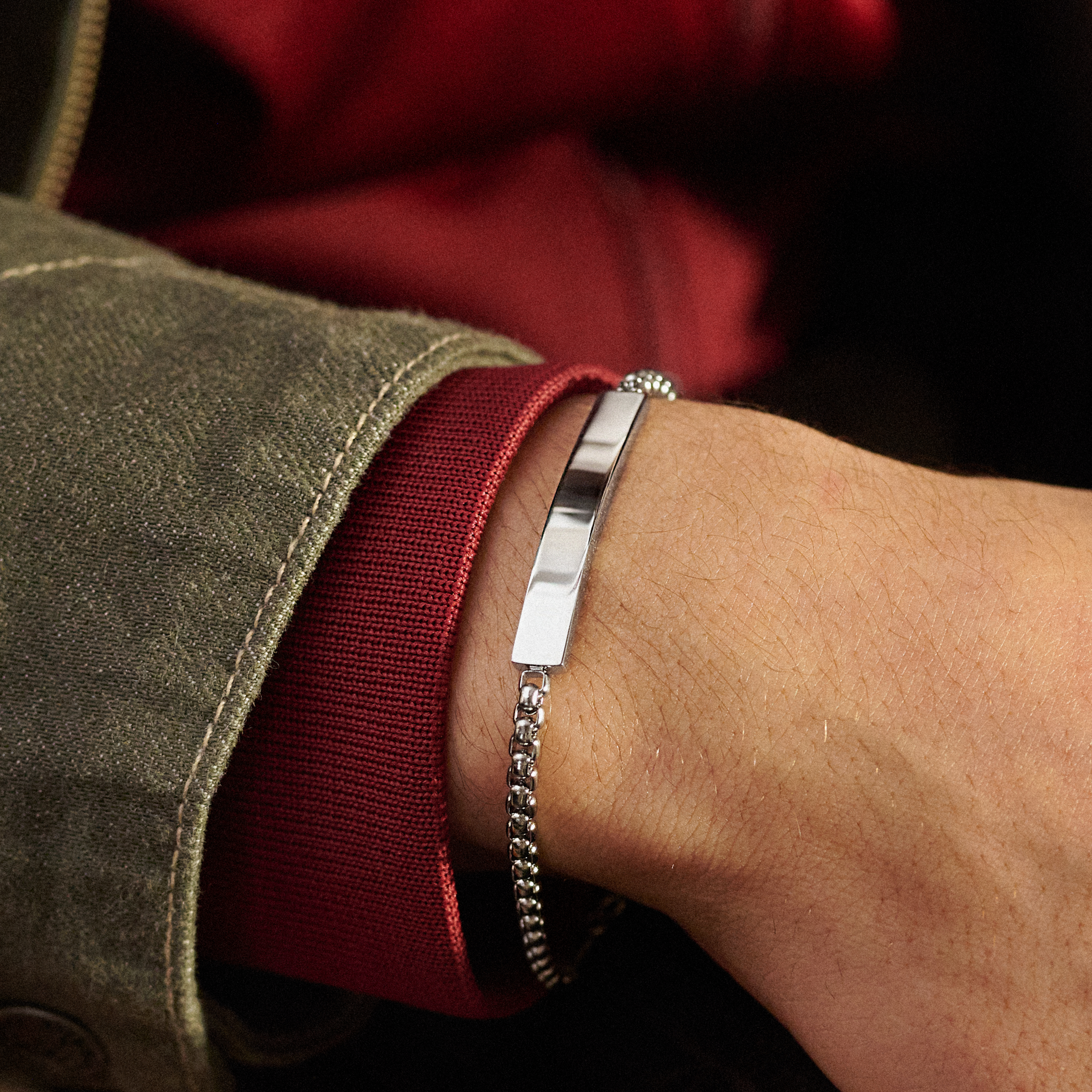 New Classics | Gourmette en acier inoxydable argenté - 6 mm - 5